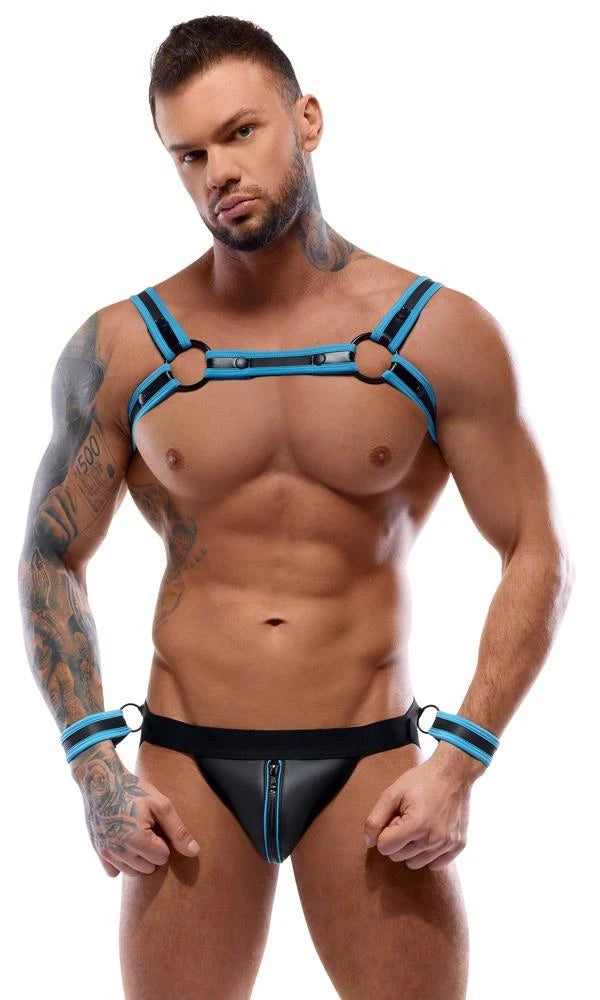 Ensemble de jocks homme noir/bleu XL