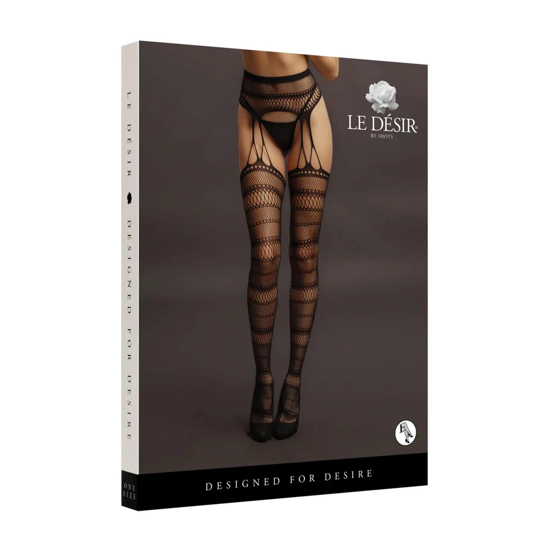 Collants rayés à bretelles - Taille unique