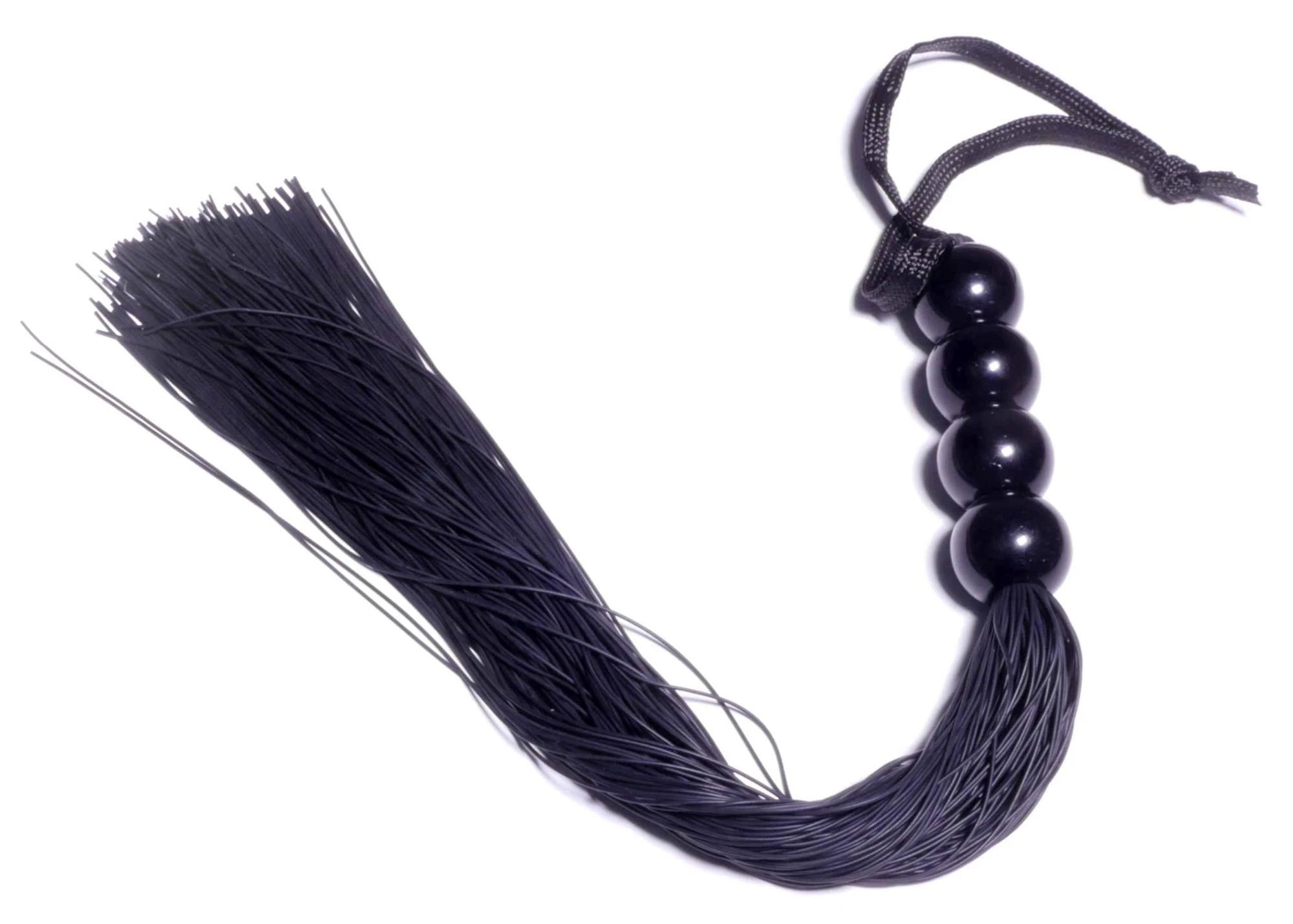 Silicone Whip Black 14″ - Fetish B - Series
