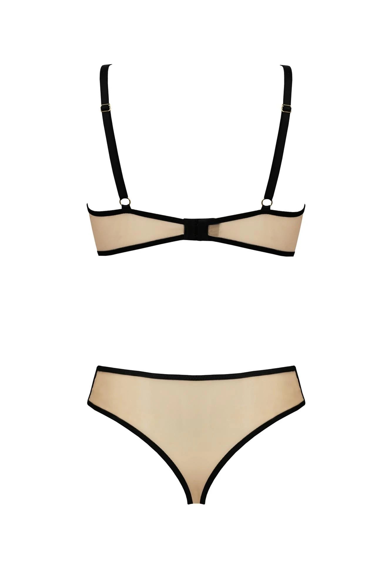 Lingerie-ENSEMBLE DAISY beige S/M