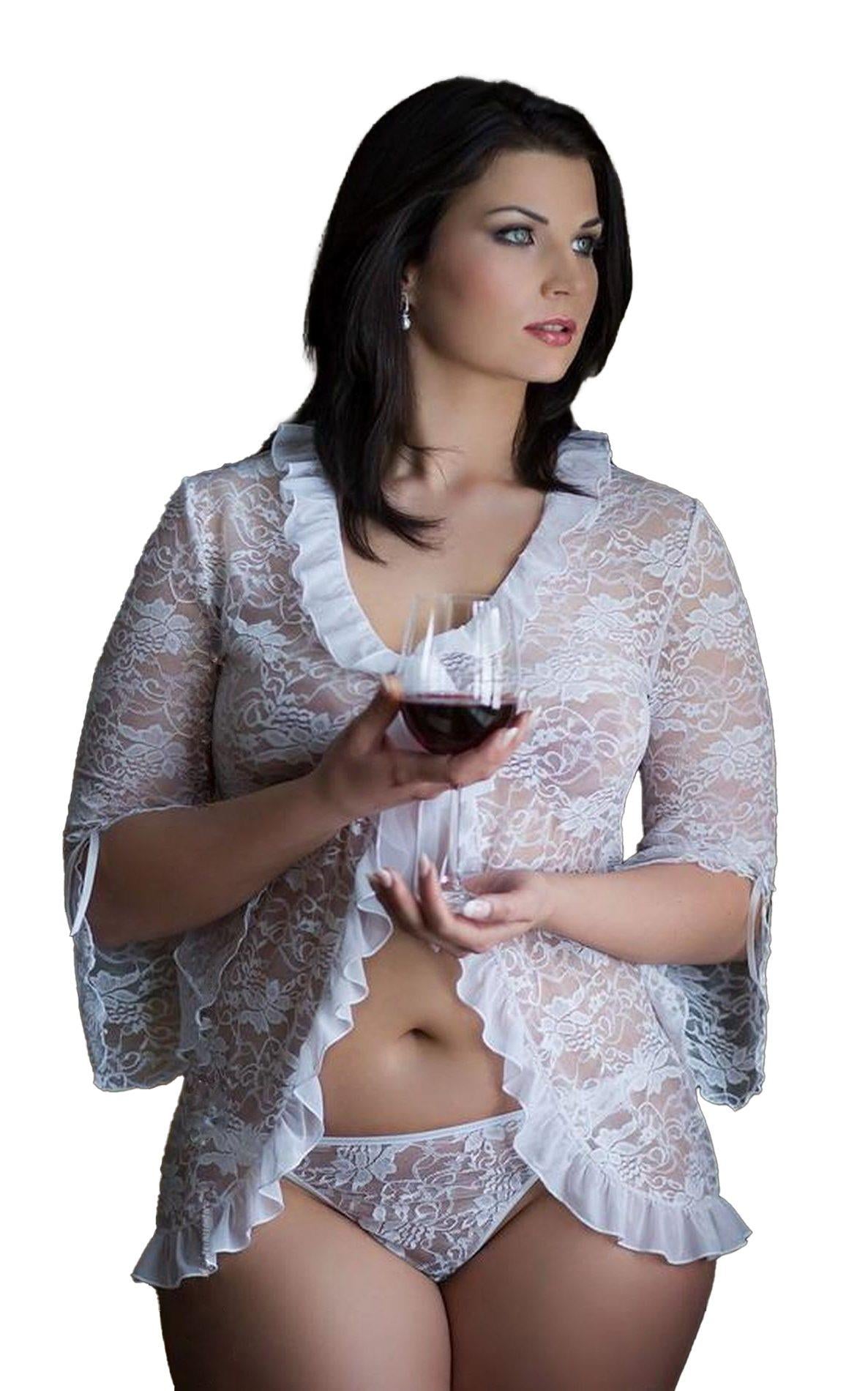 xEmilie - Grandes Tailles - blanc XL