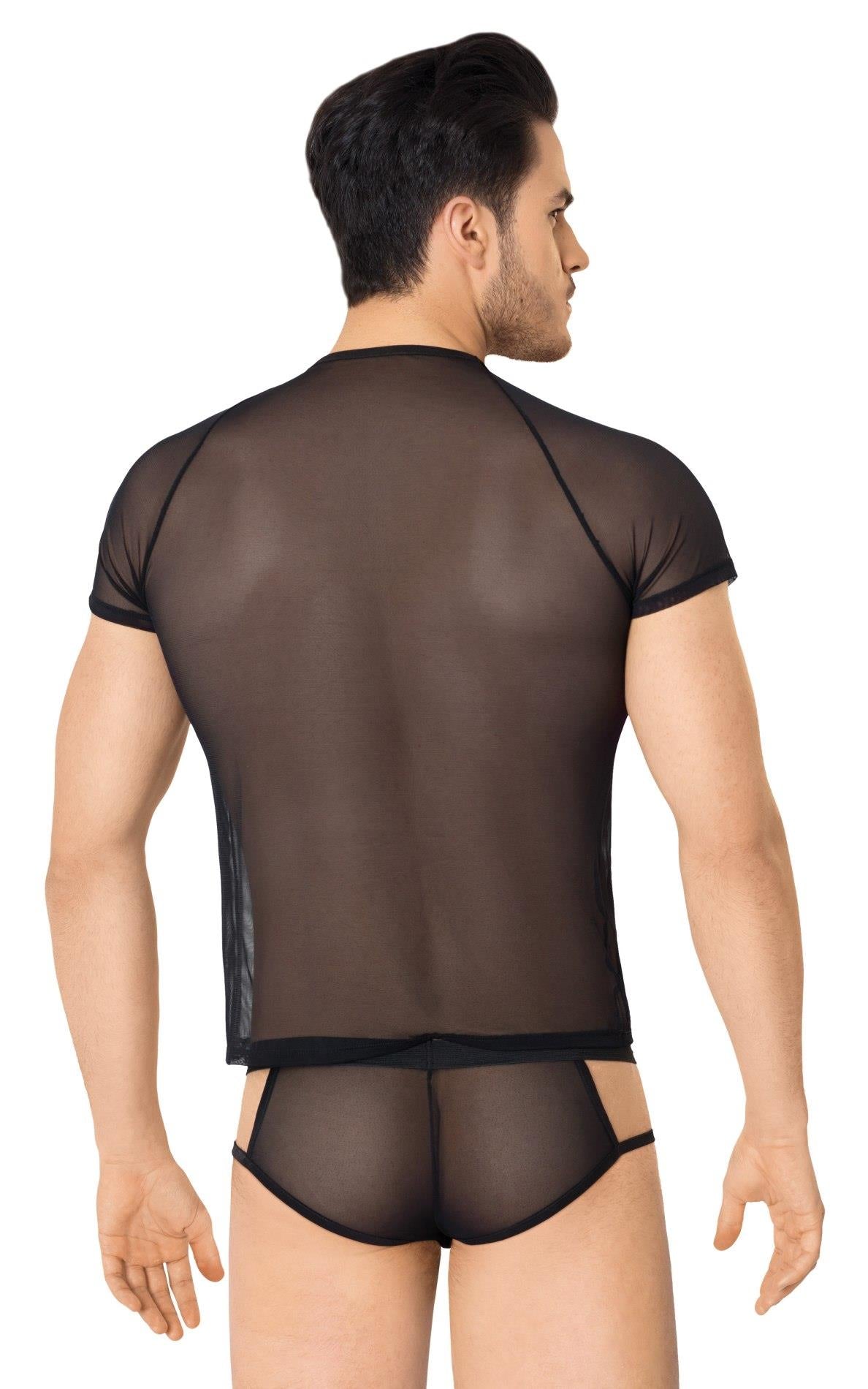 Shirt and Shorts 4607 - black XL