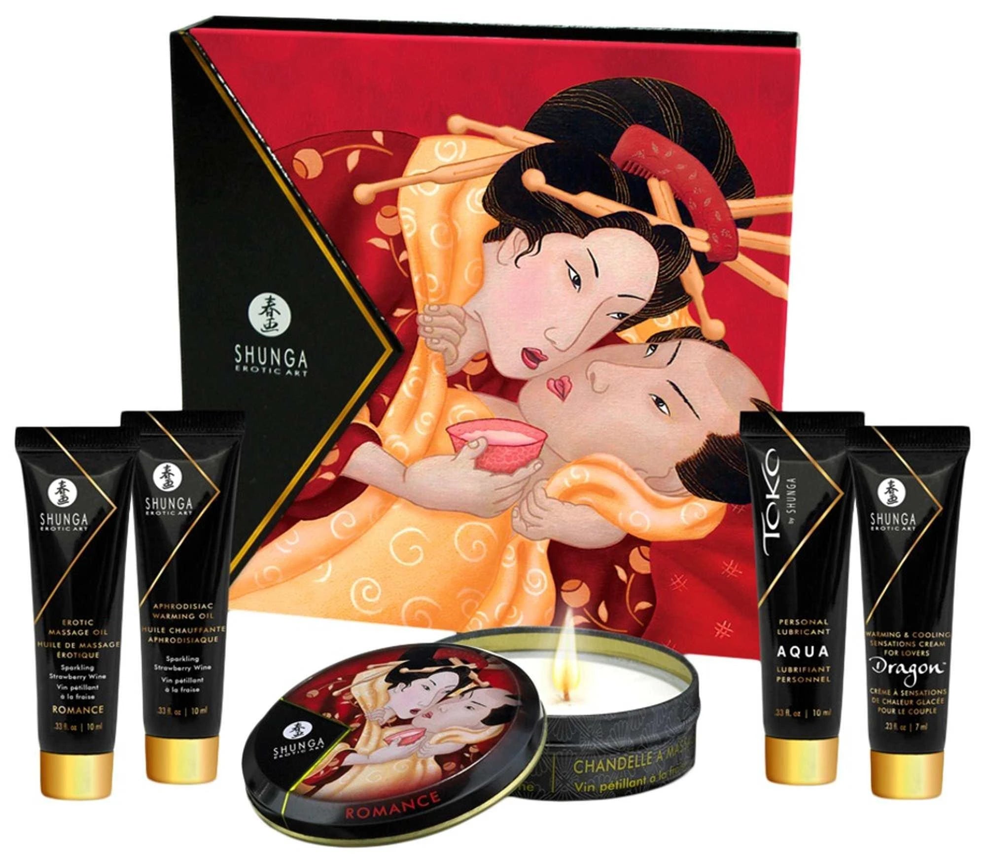 Kit Geisha's Secret Vin Pétillant Fraise