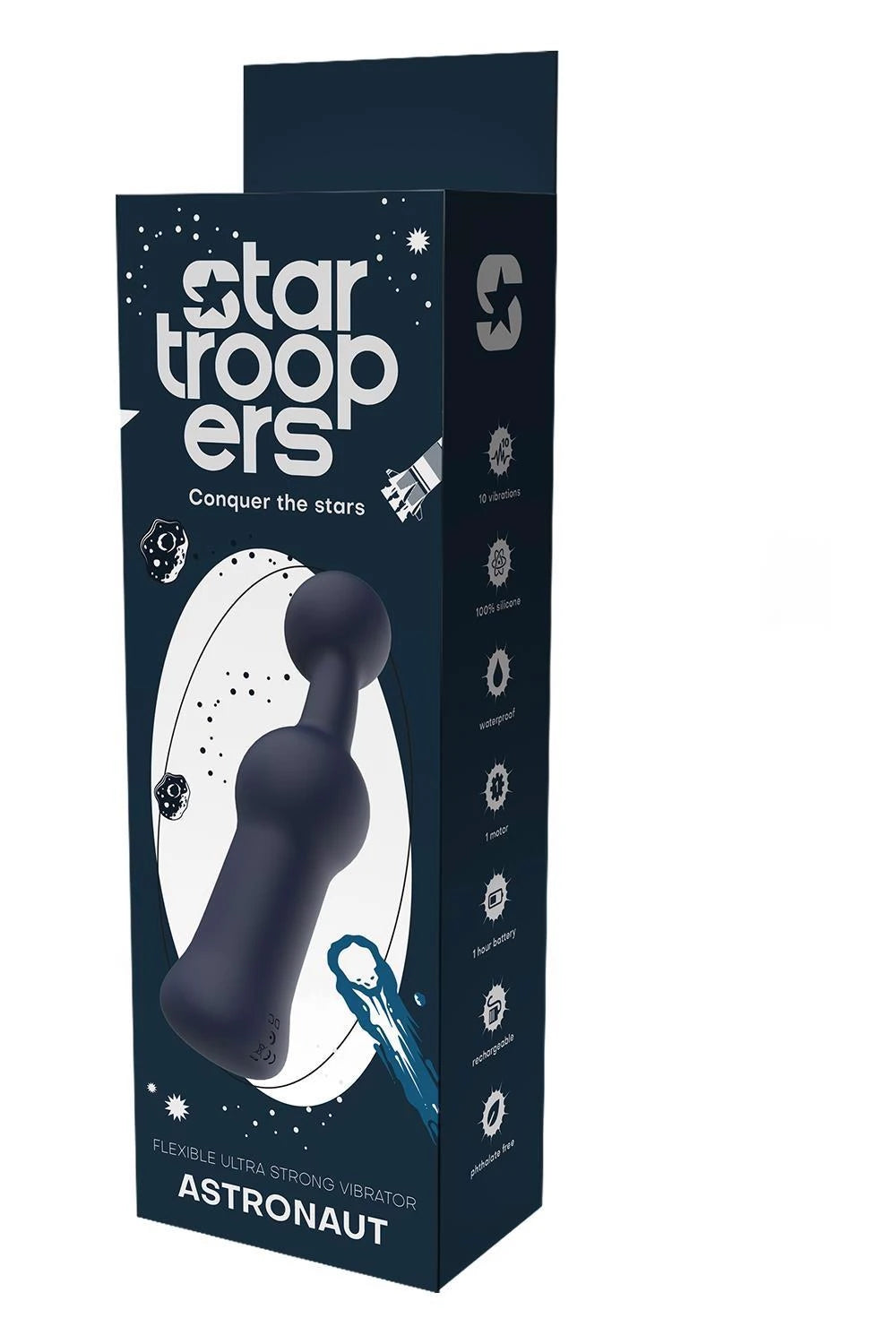 STARTROOPERS ASTRONAUT FLEXIBLE ULTRA STRONG VIBRATOR