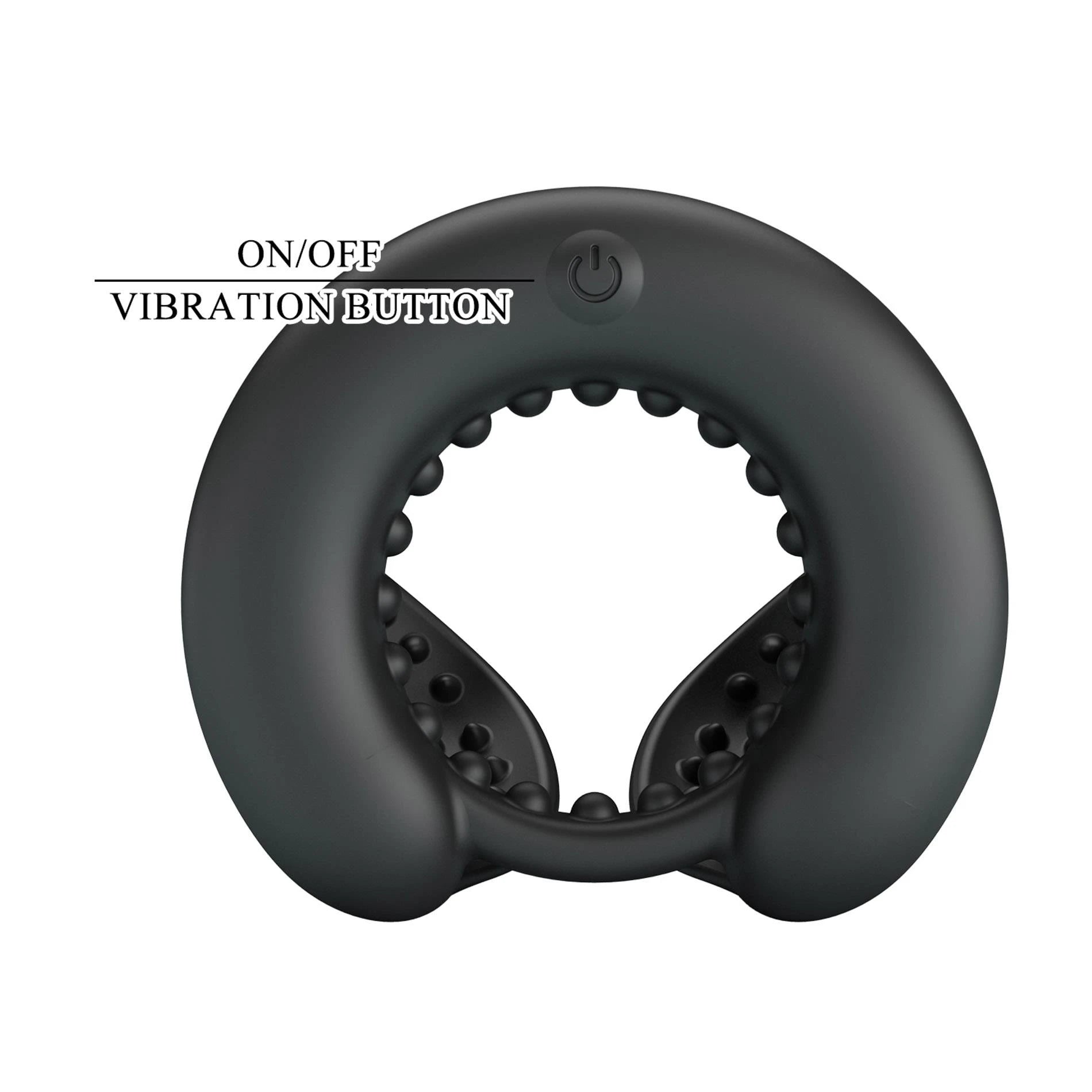 Pretty Love Quentin Anneau Pénien Vibrant en Silicone