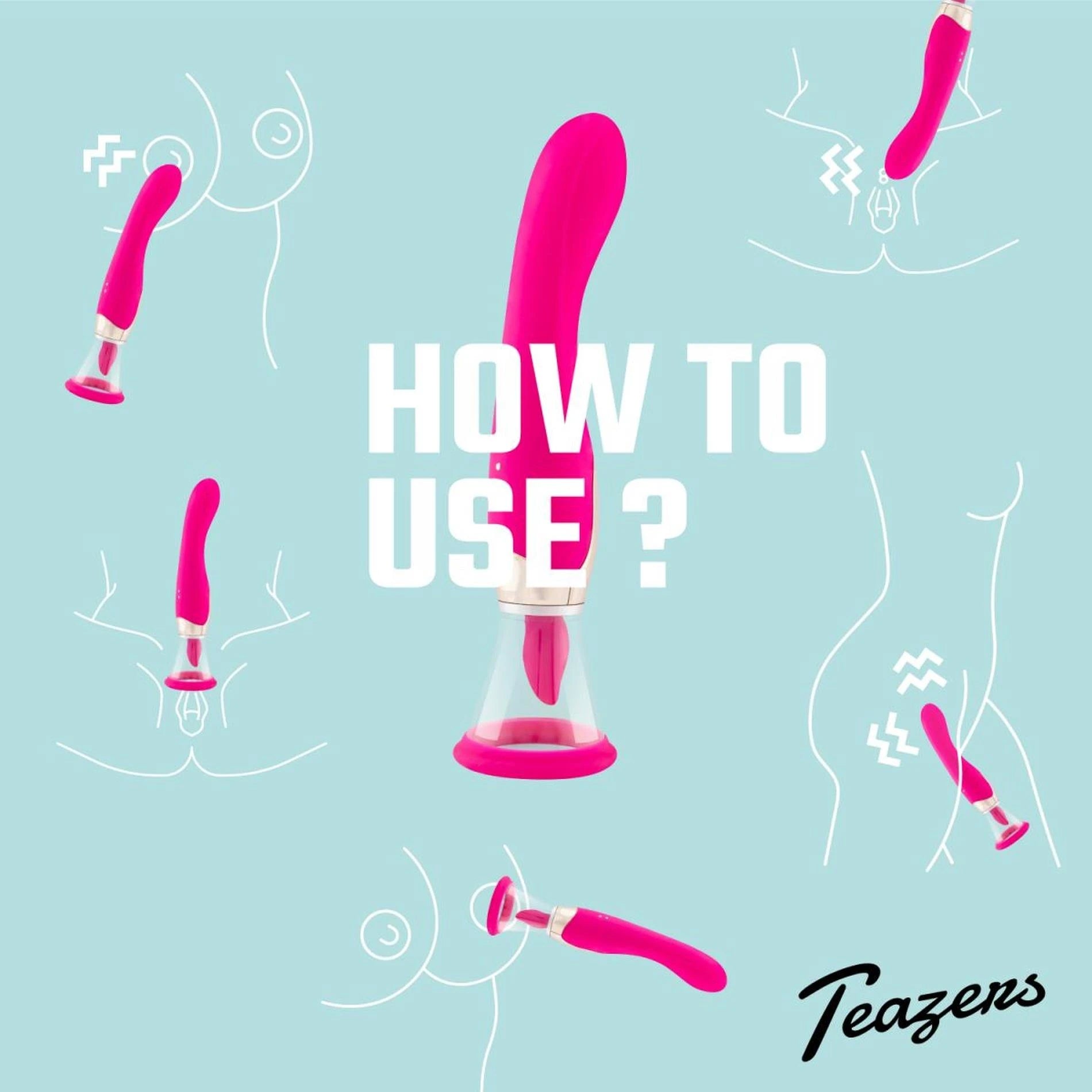 Pleasure Pump With G-Spot Vibrator