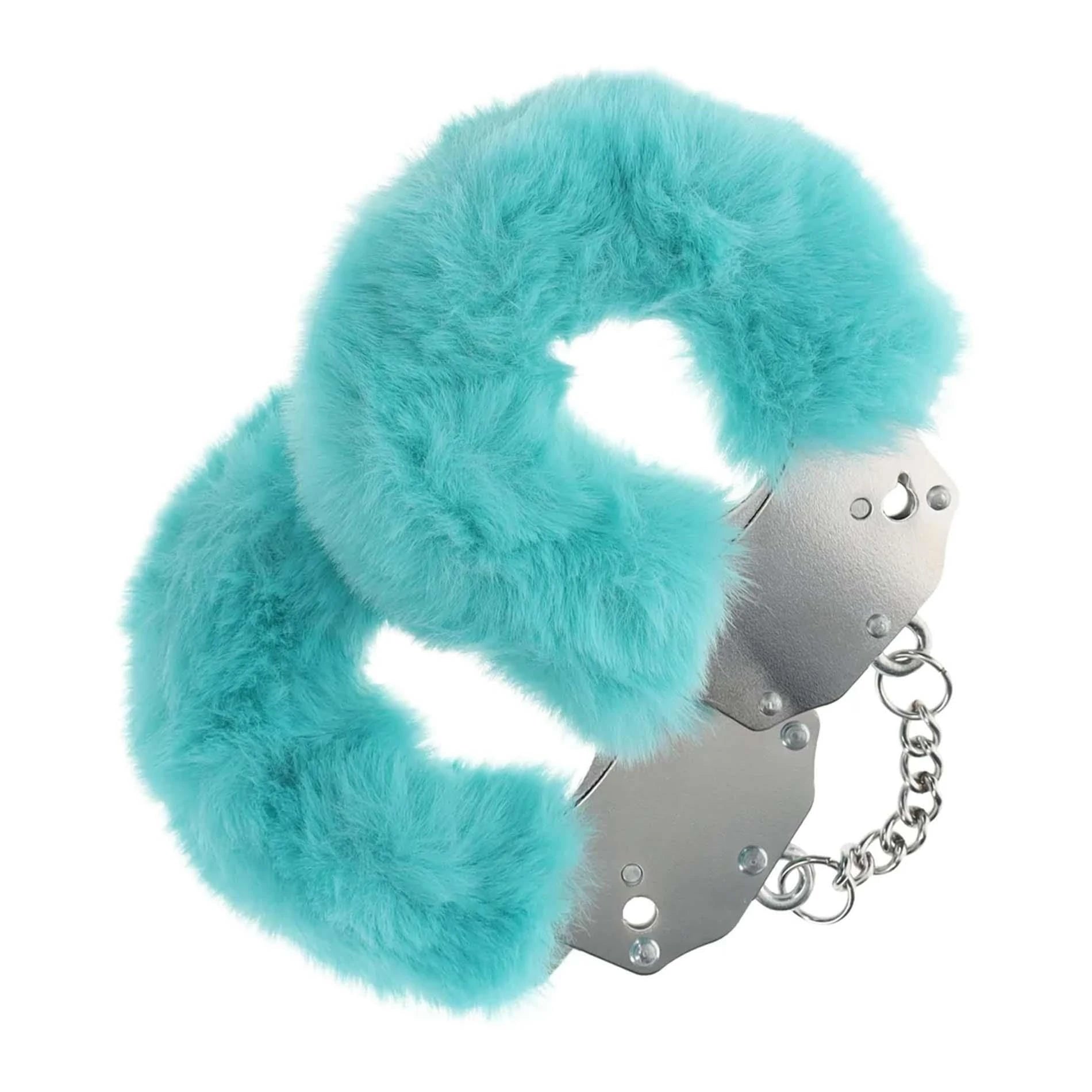 Menottes fantaisie douces - Bleues