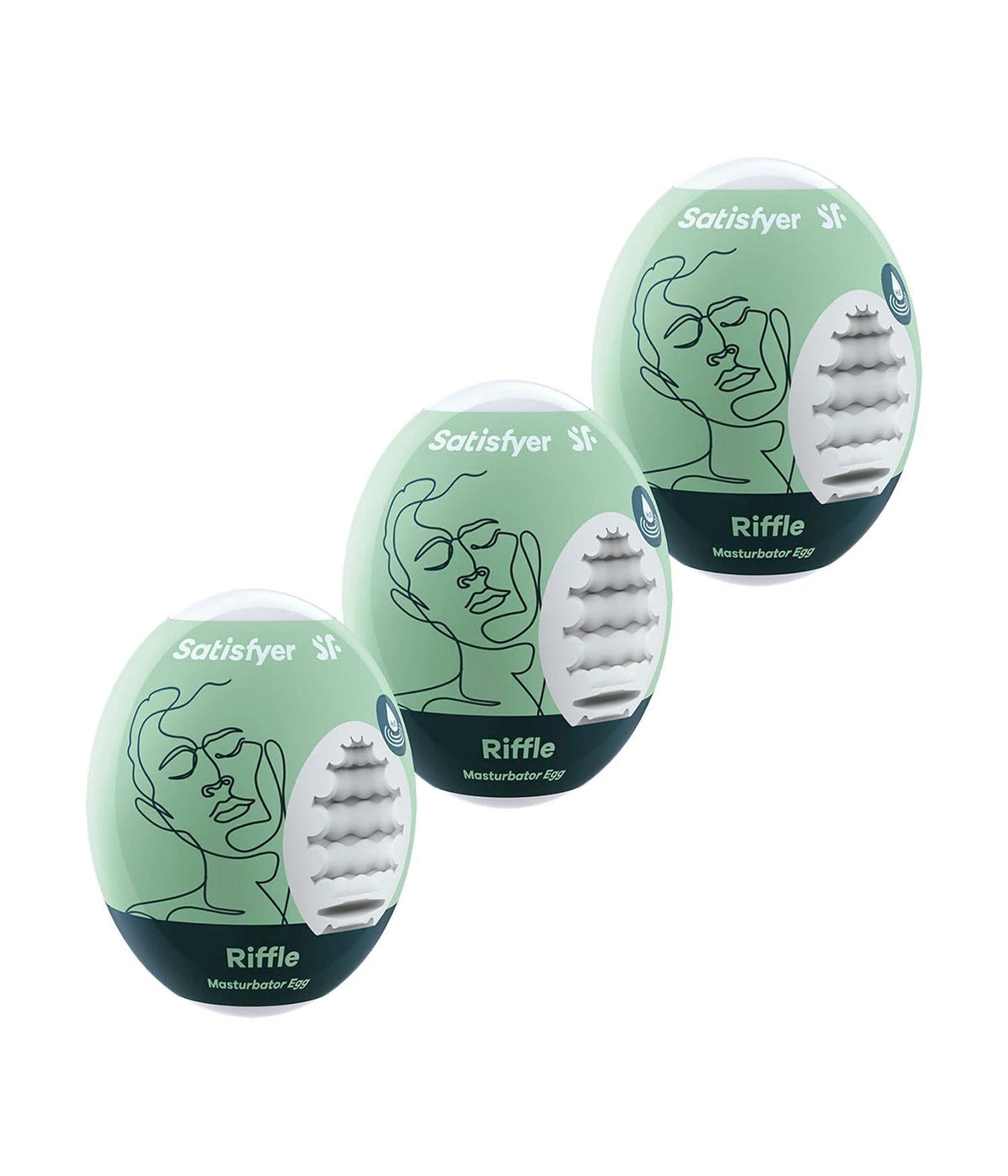 Œufs Masturbateurs (lot de 3, Riffle)