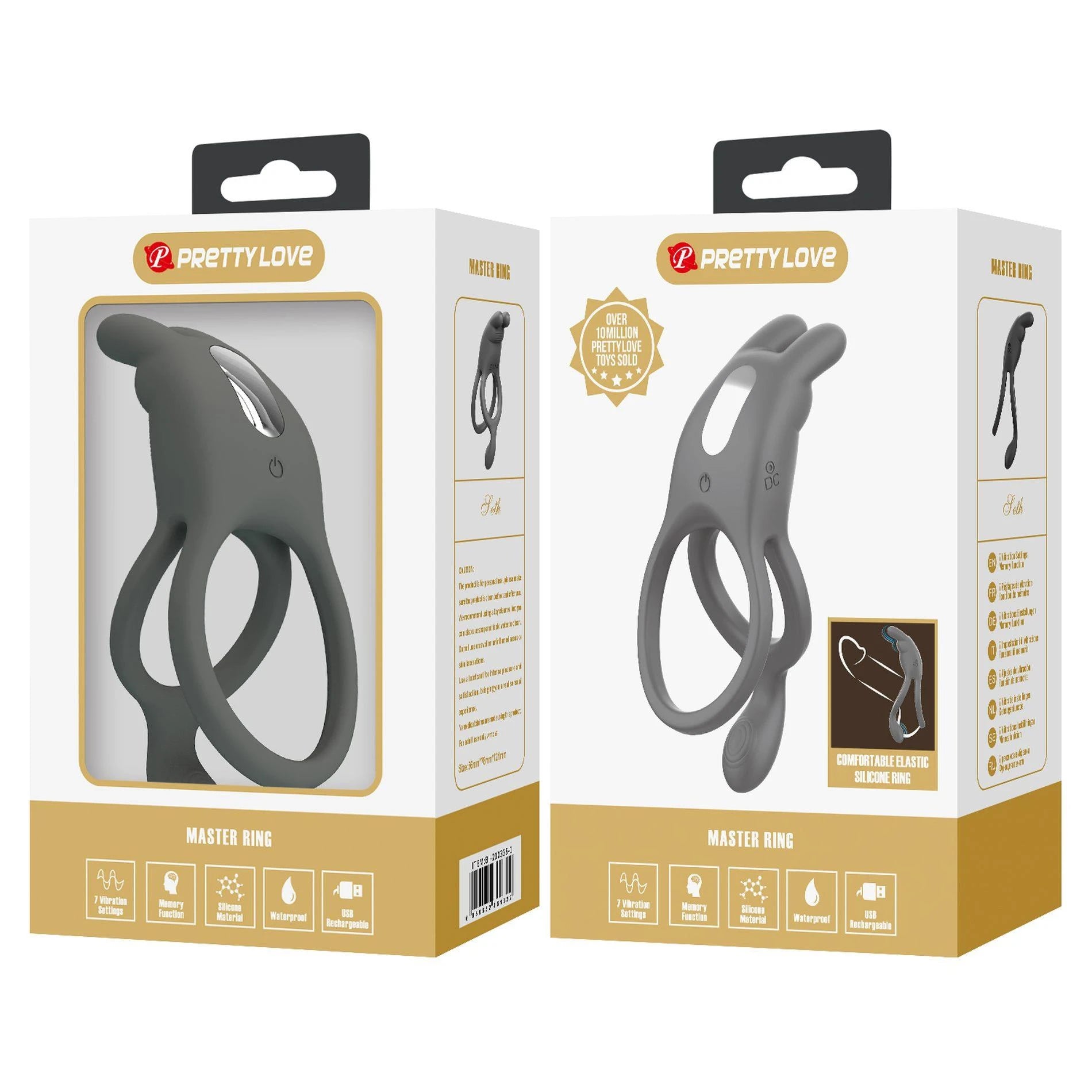 MASTER RING, 7 vibration functions