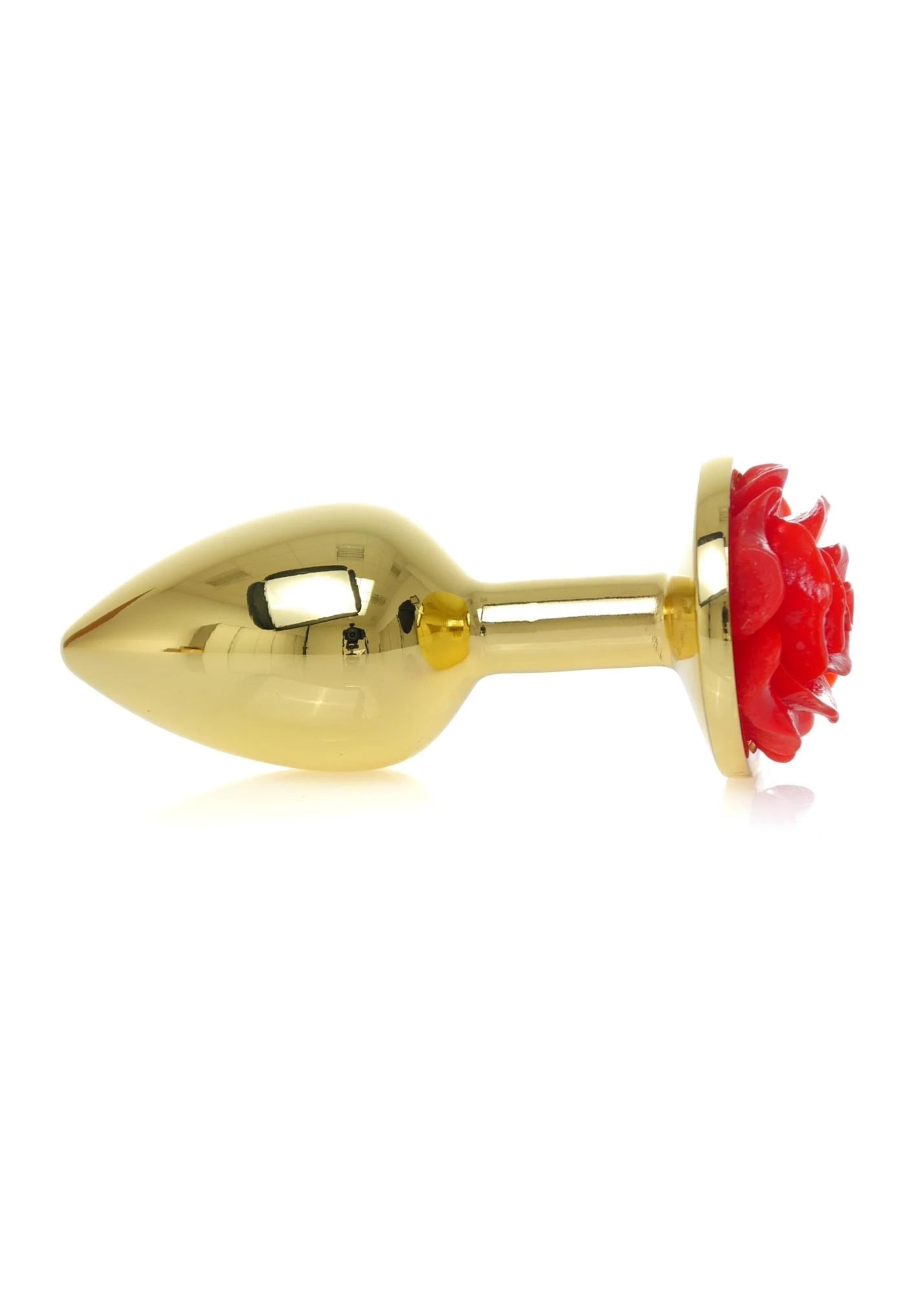 Plug-Bijoux Gold PLUG ROSE- Rouge