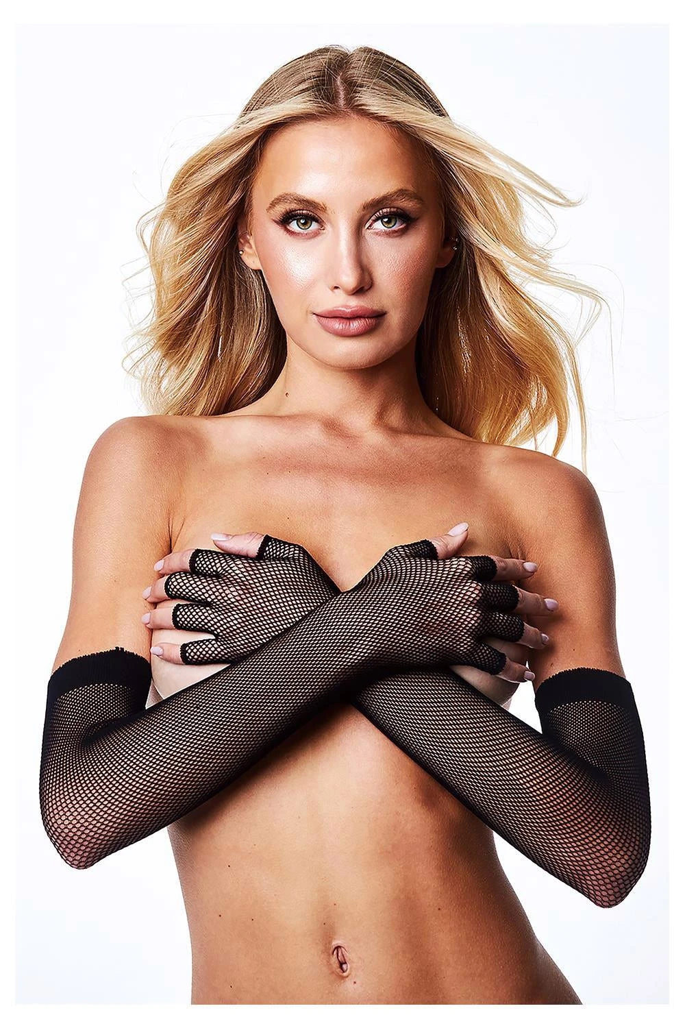Gants d'opéra résille sans doigts BACI
