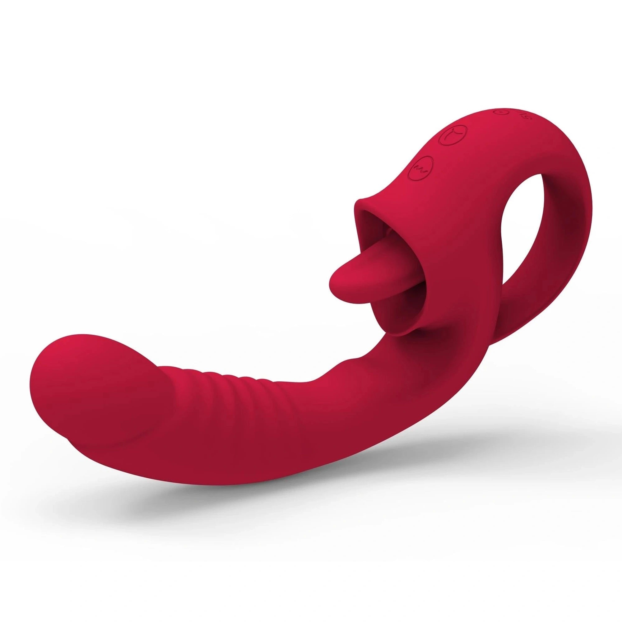 Wibrator - Rechargeable Licking Vibrator USB 10 Functions