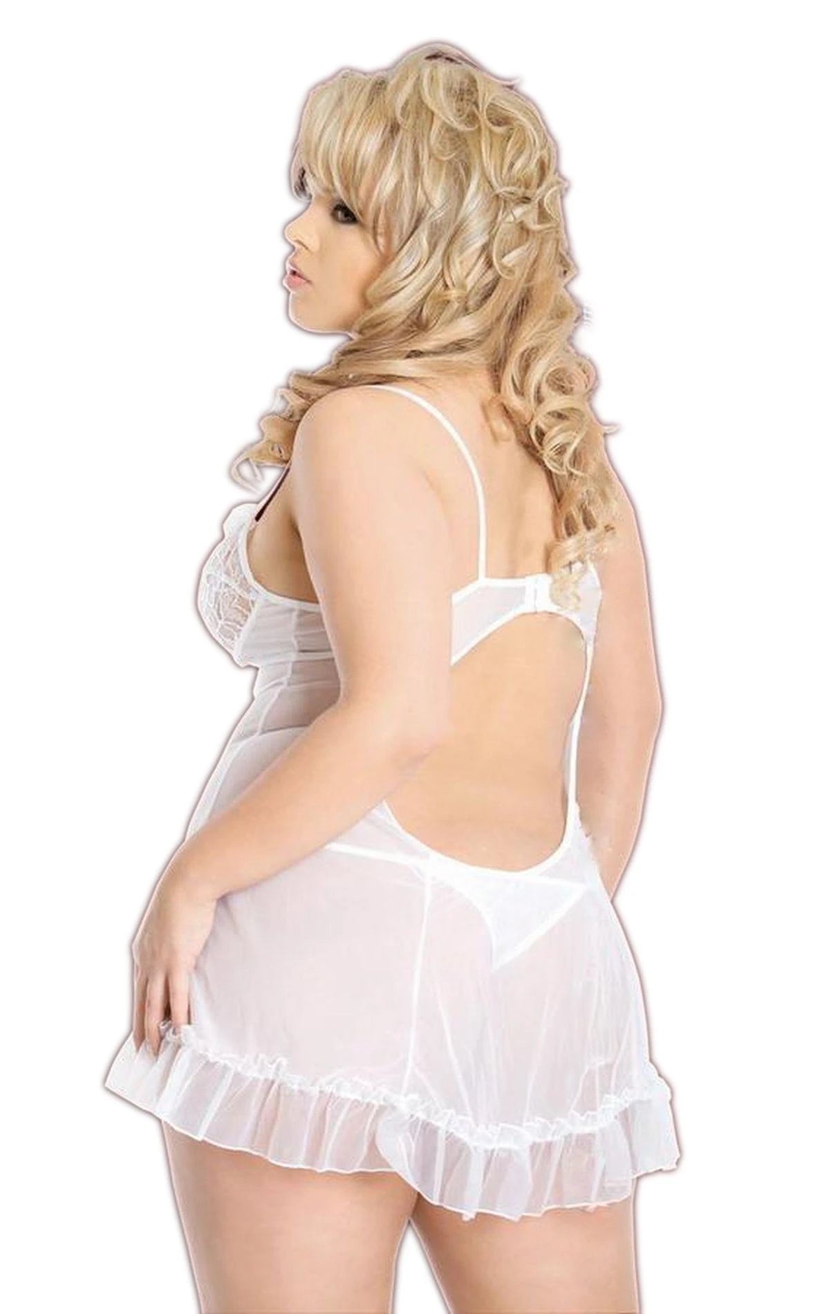 xLulu - Grande Taille - blanc 3XL