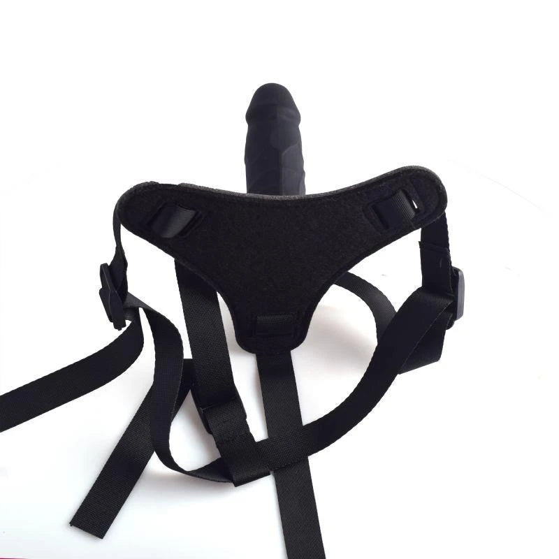 Ceinture strap-on avec pénis réaliste Black Toyz4Lovers