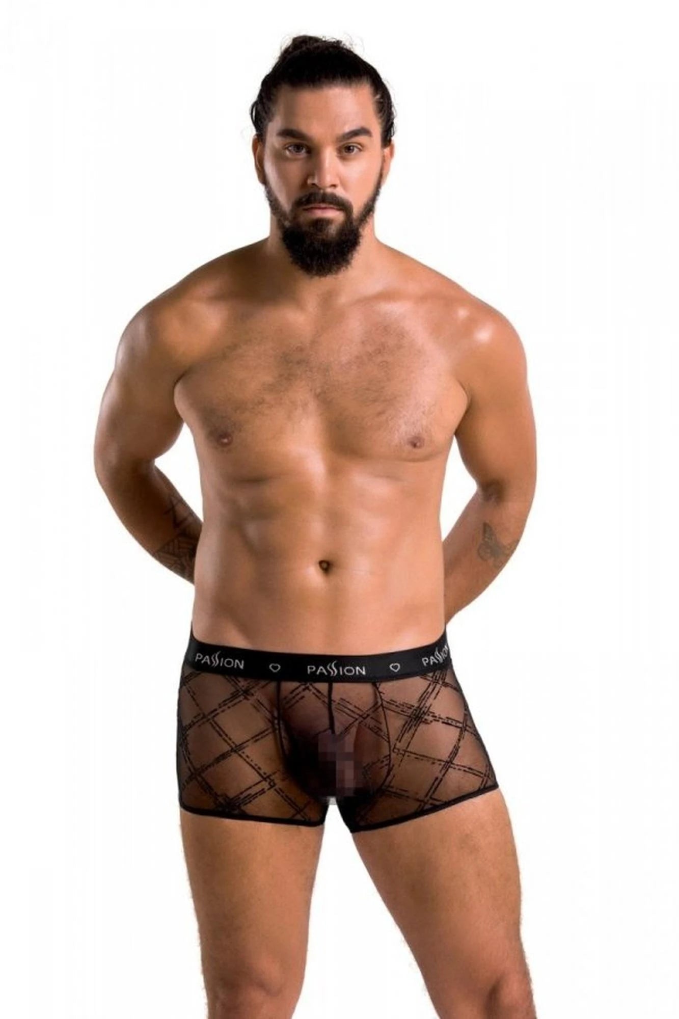 032 SHORT JAMES noir XXL/XXXL - Passion