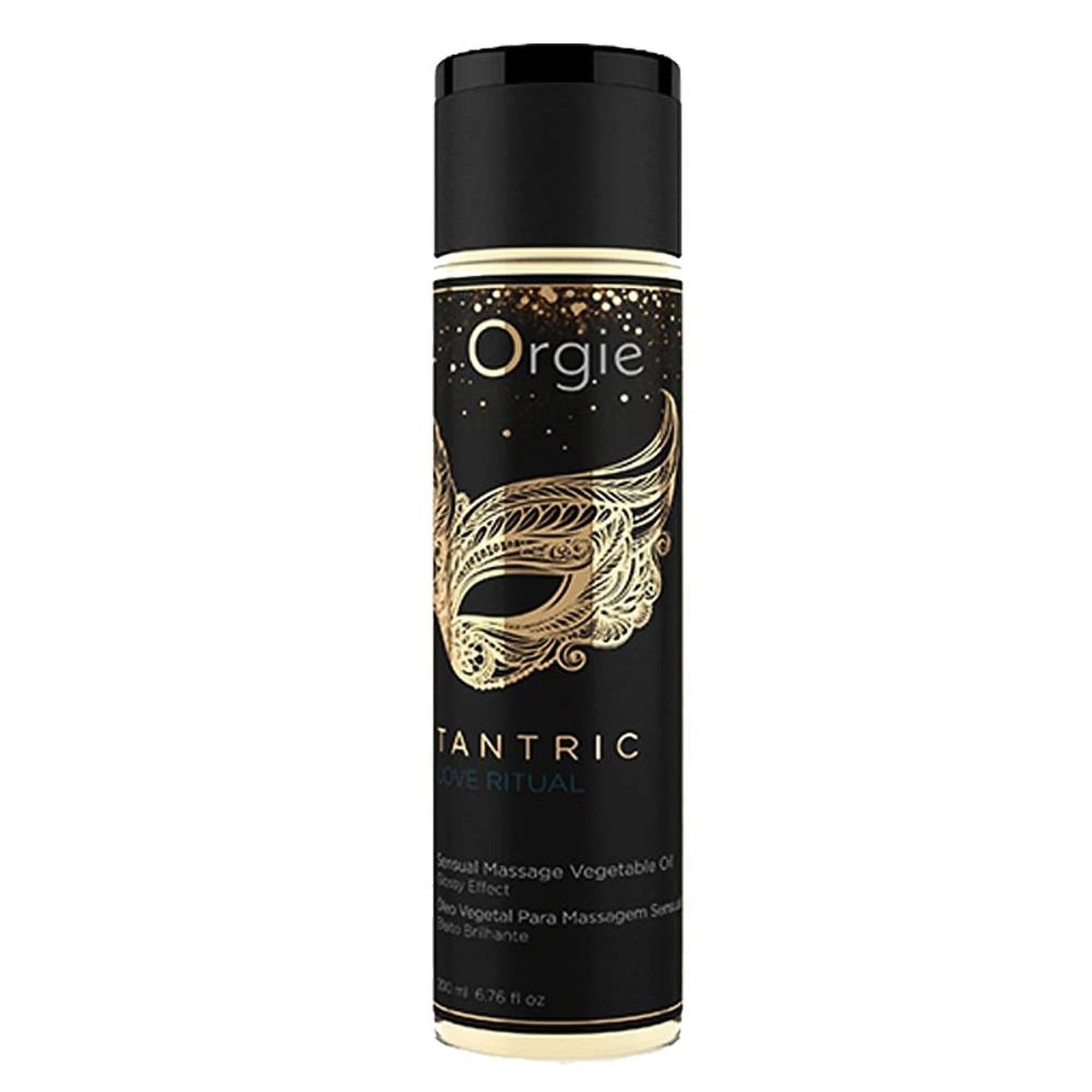 Tantric Love Ritual - Shining Effect Massage Oil - 7 fl oz / 200 ml