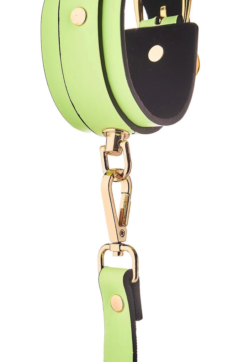 LUMINOUS HANDCUFFS GLOW IN THE DARK GREEN