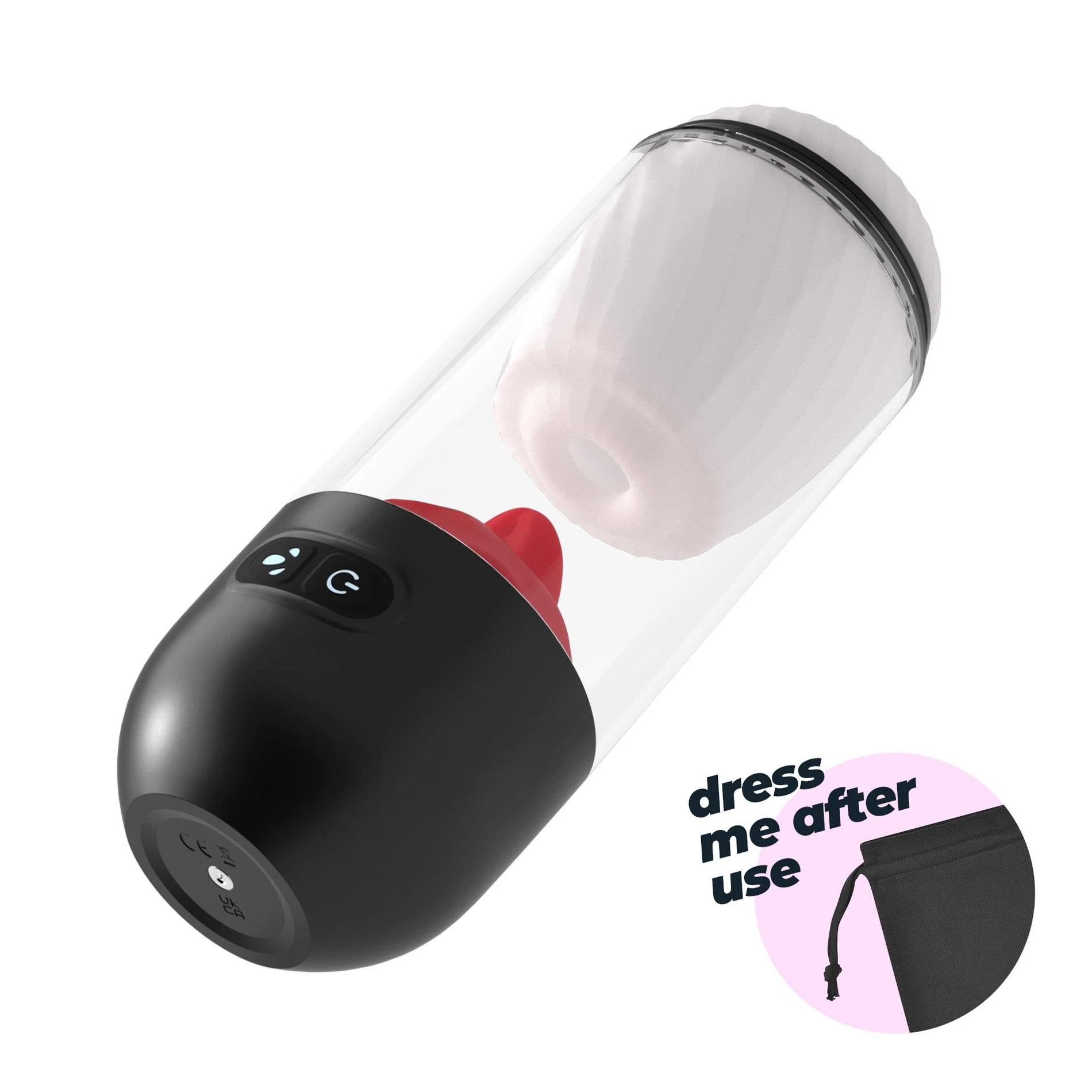 CRUSHIOUS SLURPY 2 IN 1 DETACHABLE MASTURBATOR