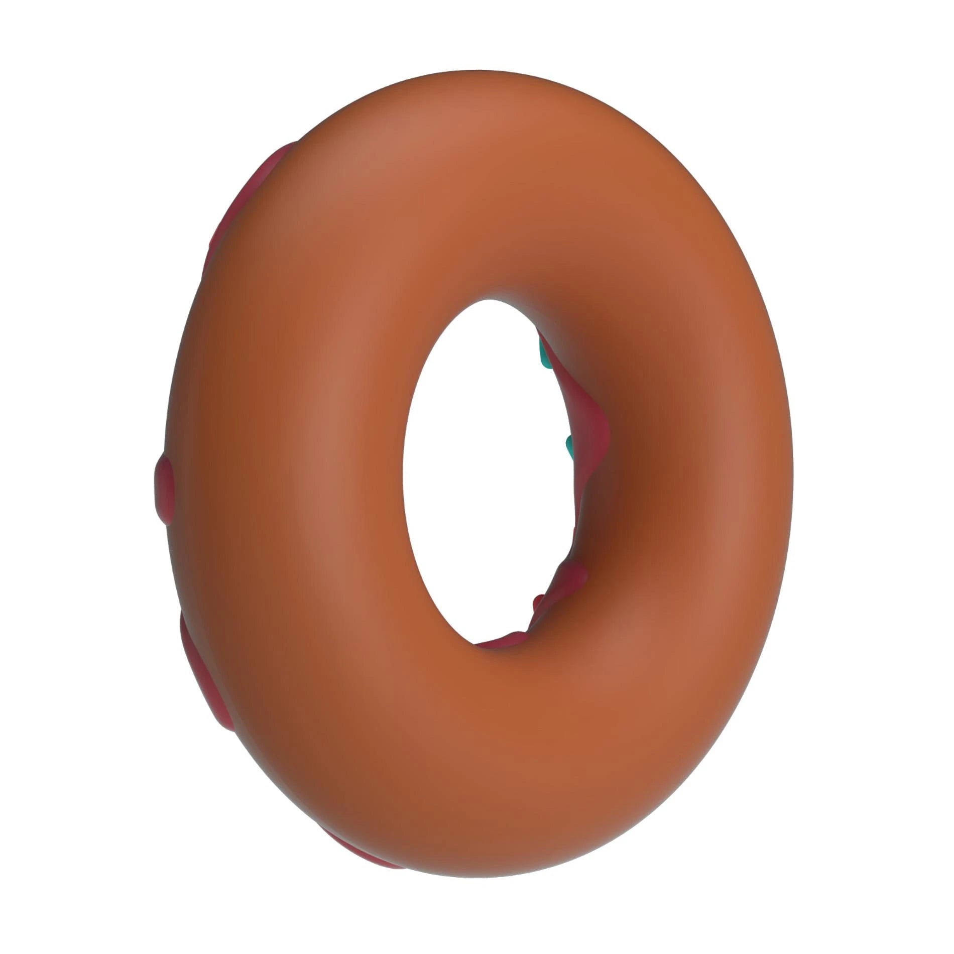 Anneau pénien en silicone Pretty Love Berry Super Donut