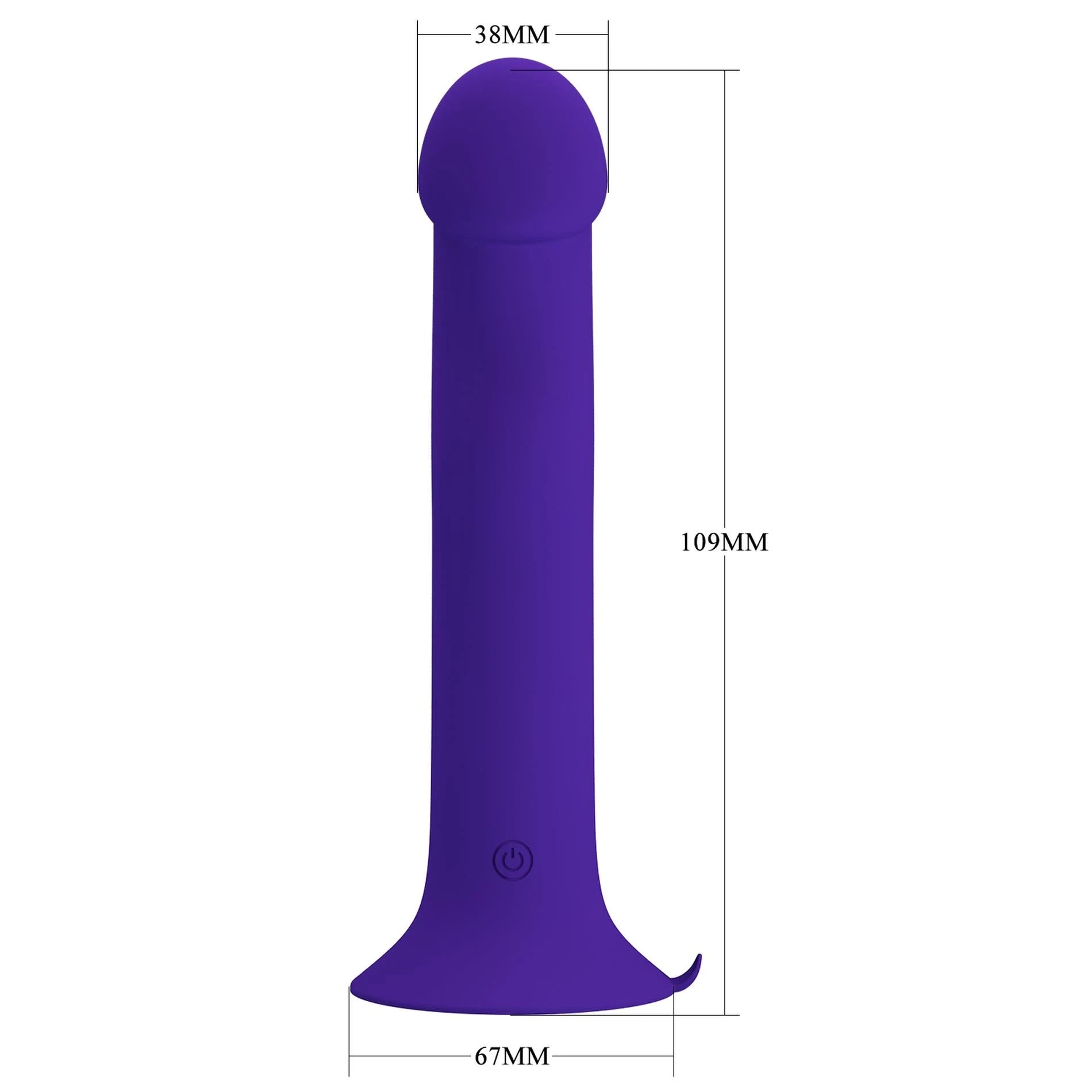 PRETTY LOVE - Murray - Jeunesse, 12 modes d'ondes de pulsations, 12 fonctions de vibrations, base ventouse