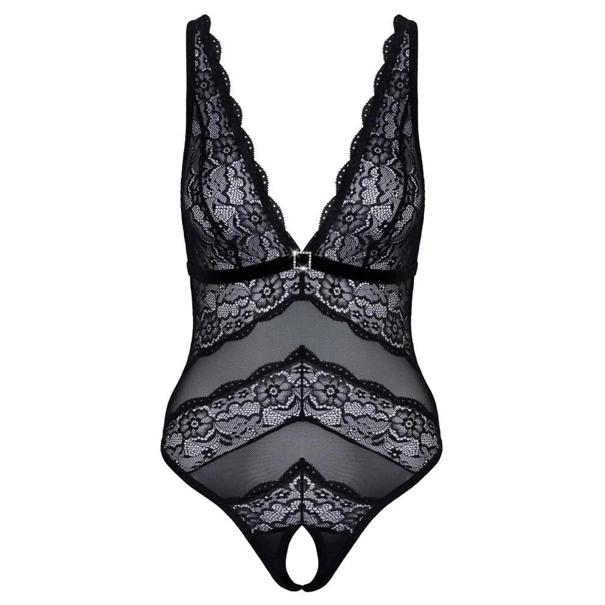 Body avec dentelle XL