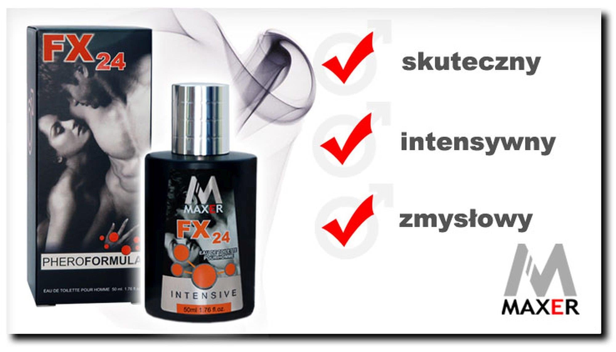 Phéromones-FX24 pour hommes 50 ml