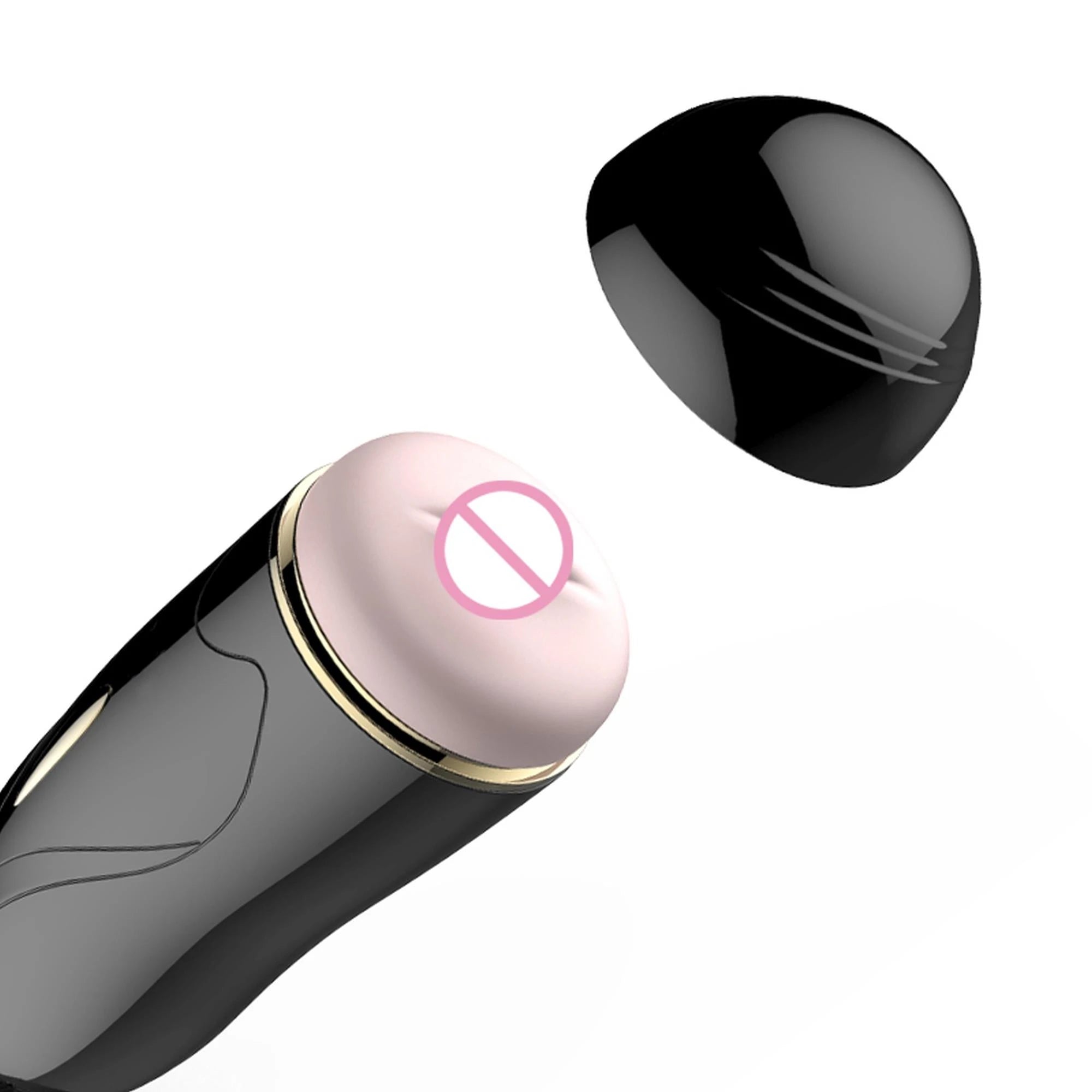 Masturbateur-Godet de Masturbation Vibrant USB 7 + Fonction Interactive / Mode Parler
