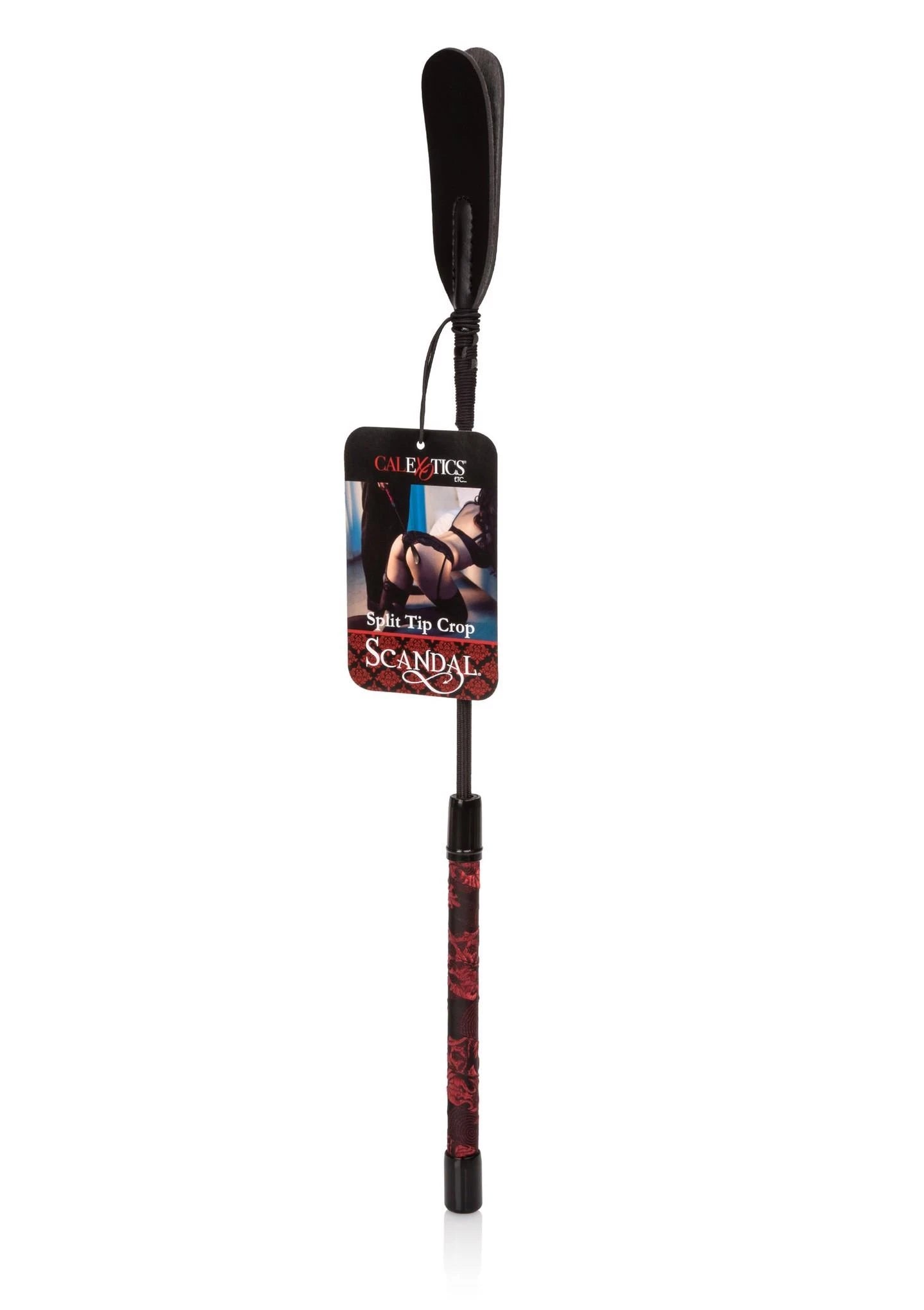 Scandal Split Tip Crop Rouge