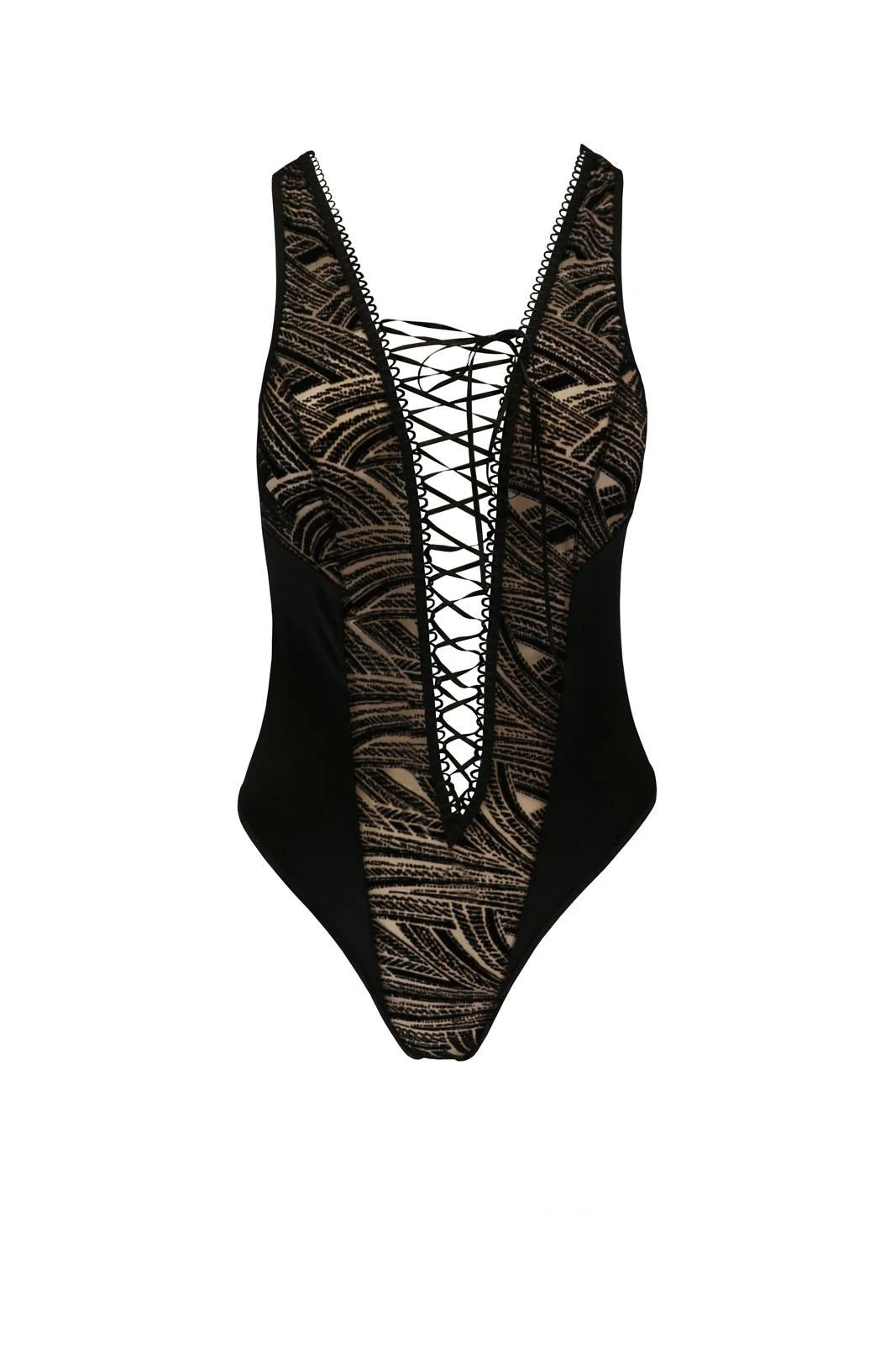 Bielizna-LARA BODY black XXL/XXXL - Casmir