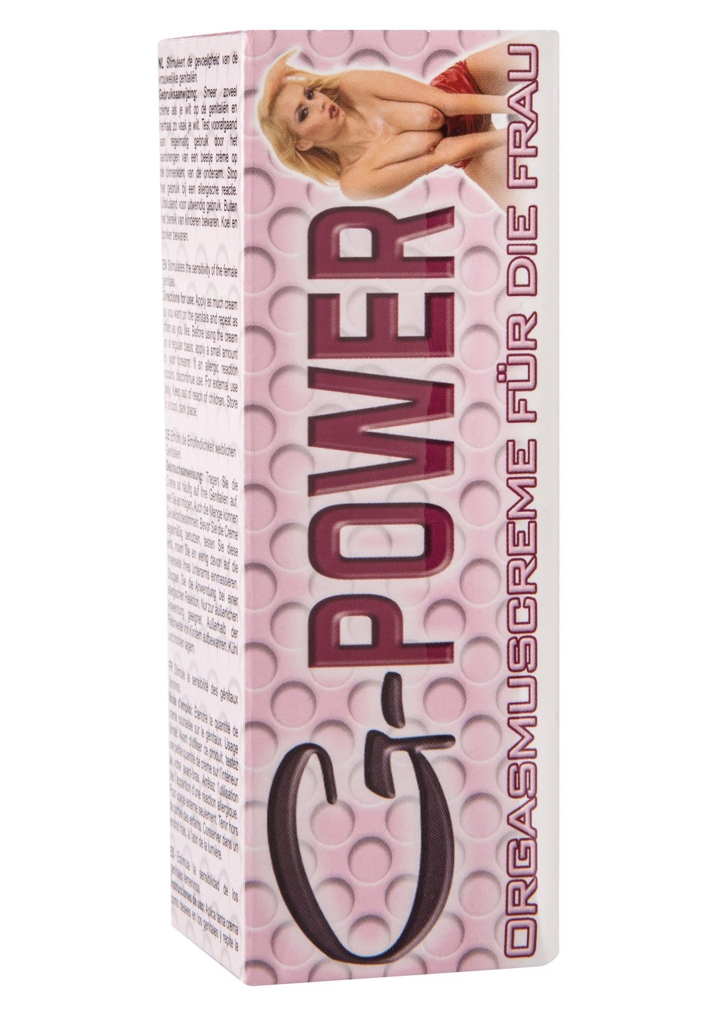 G-Power Orgasm Cream 30ml Natural