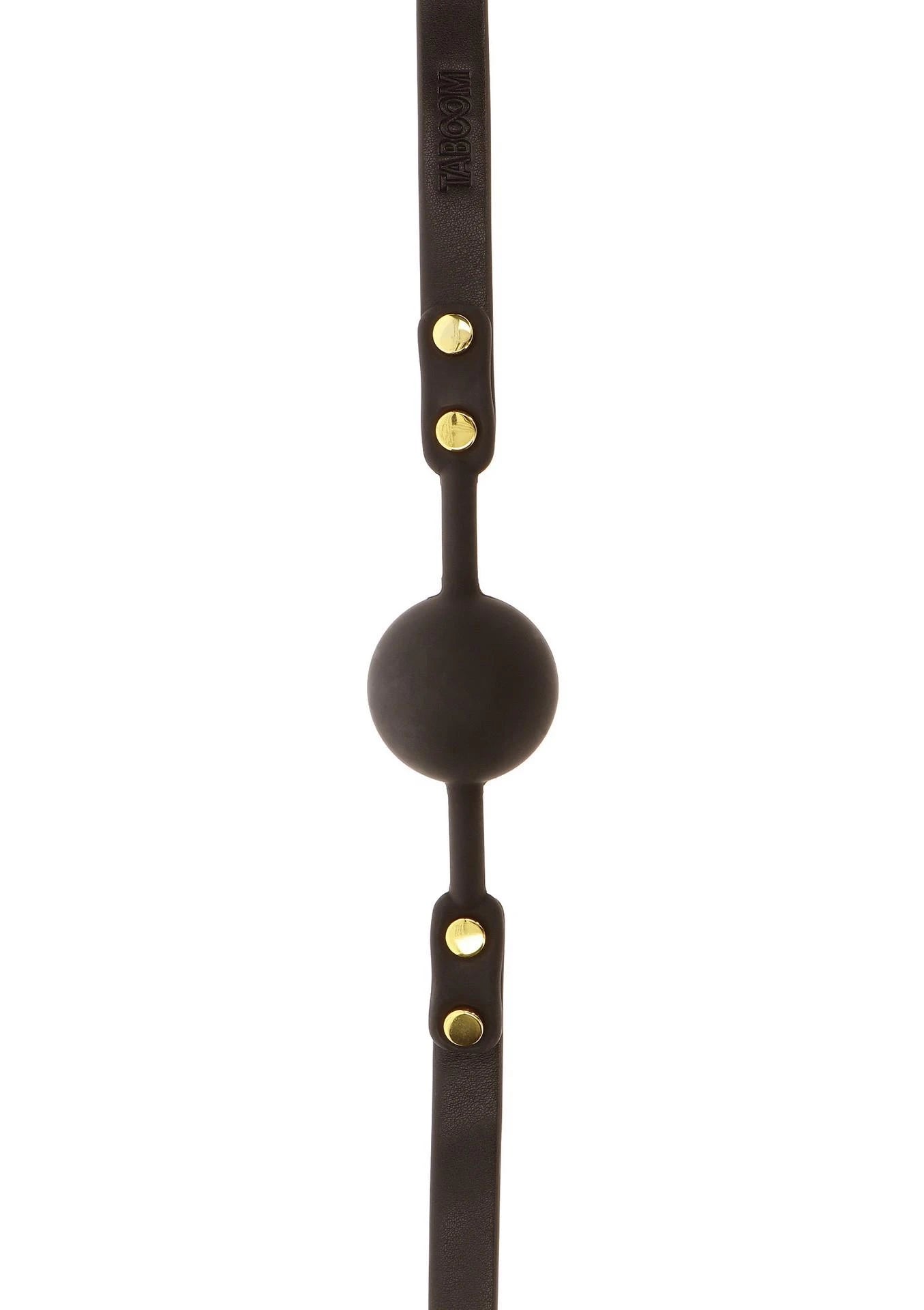 Studded Mouth Gag Black