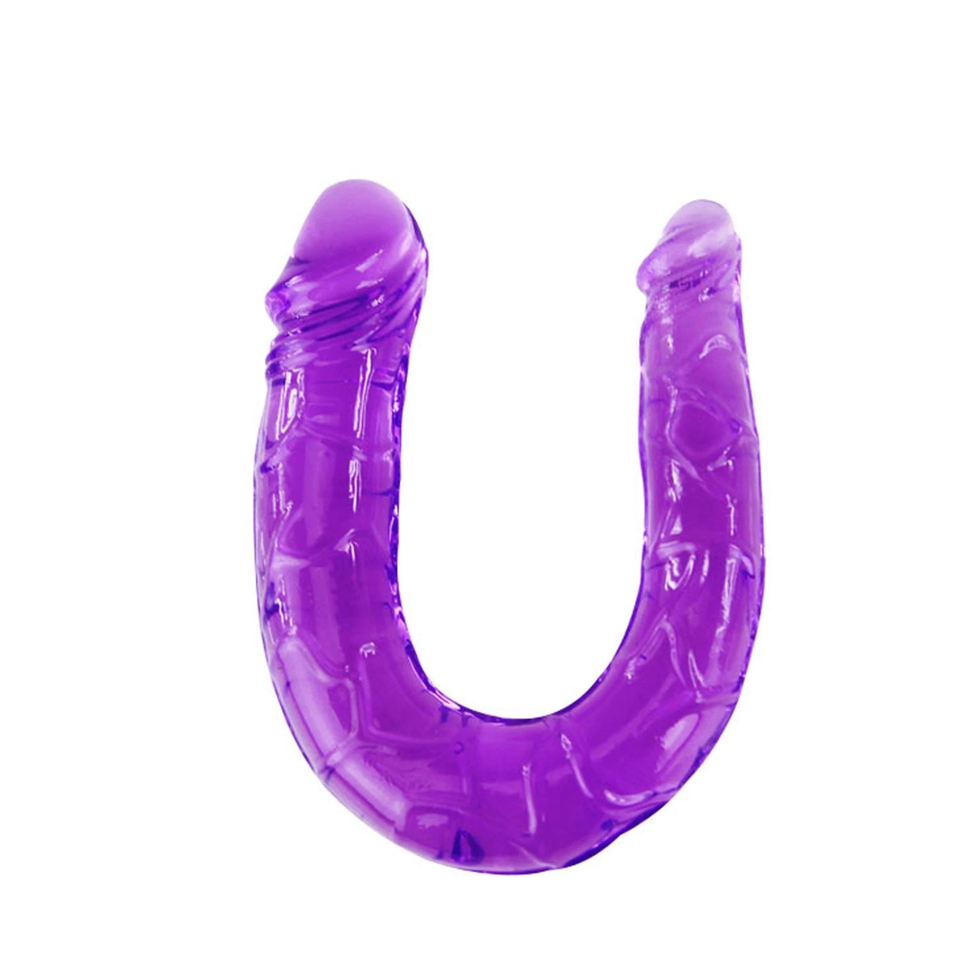 Double Godemichet Violet 30x263mm