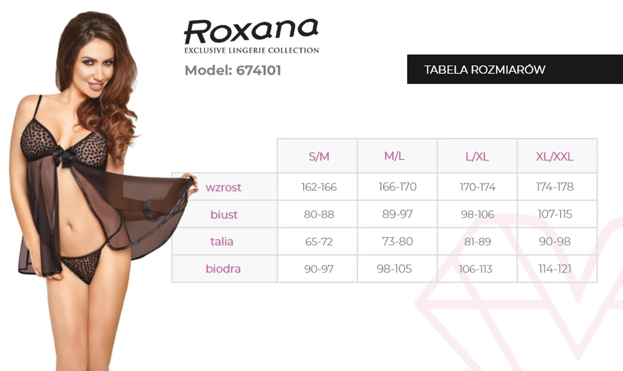 T-shirt et string 6741 S/M