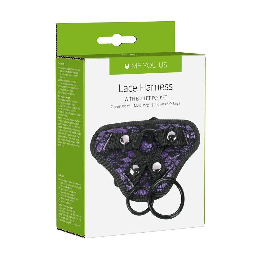 Me You Us Harnais violet réglable