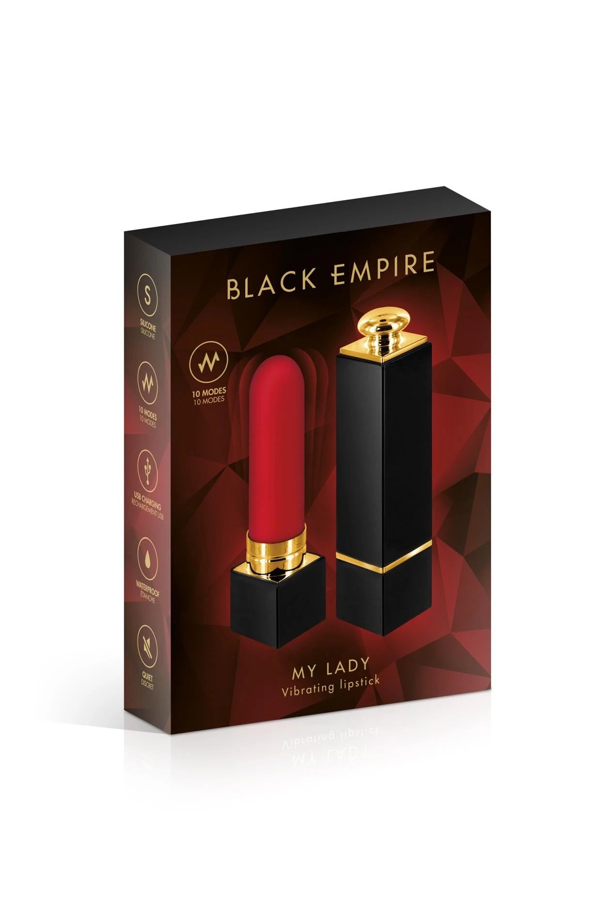 STIMULATEUR À LÈVRES USB MYLADY BLACK EMPIRE