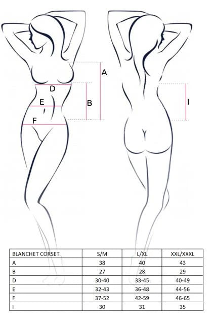 Lingerie-BLANCHET CORSET crème XXL/XXXL - Casmir