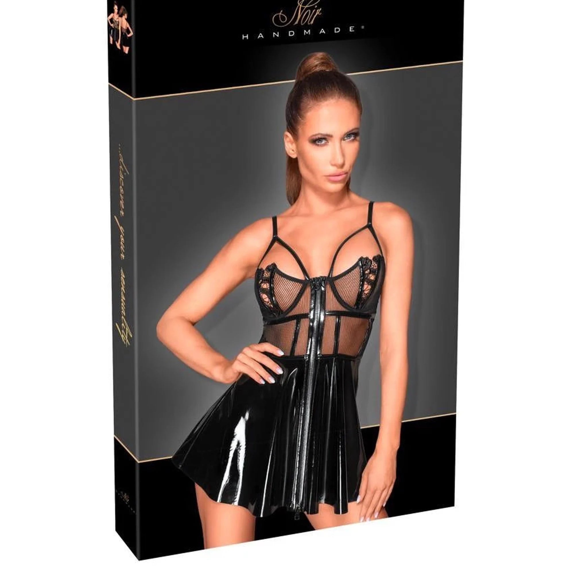 Mini-robe en vinyle M