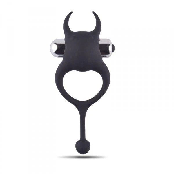 Anneau-Anneau pénien vibrant Devil Cock Ring