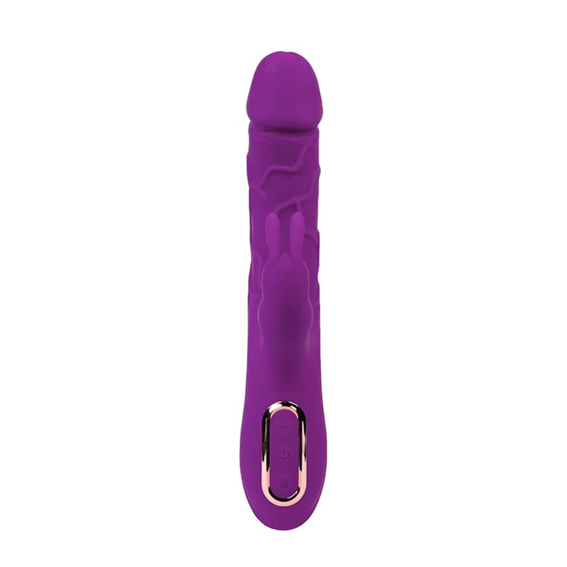 Vibromasseur lapin - 10 modes de vibration différents et fonction chauffante