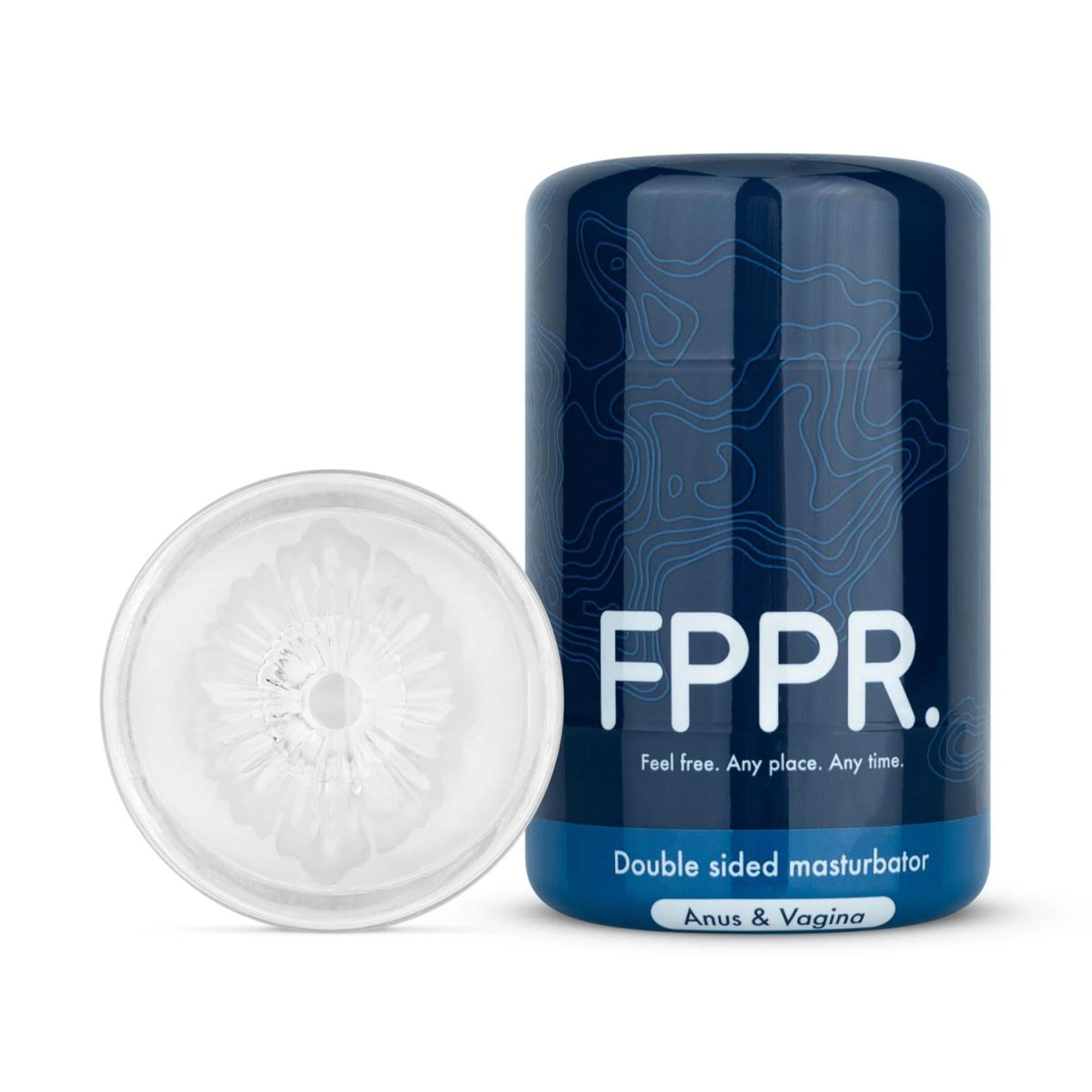 FPPR. - Masturbateur double face Vagin Anus Transp.