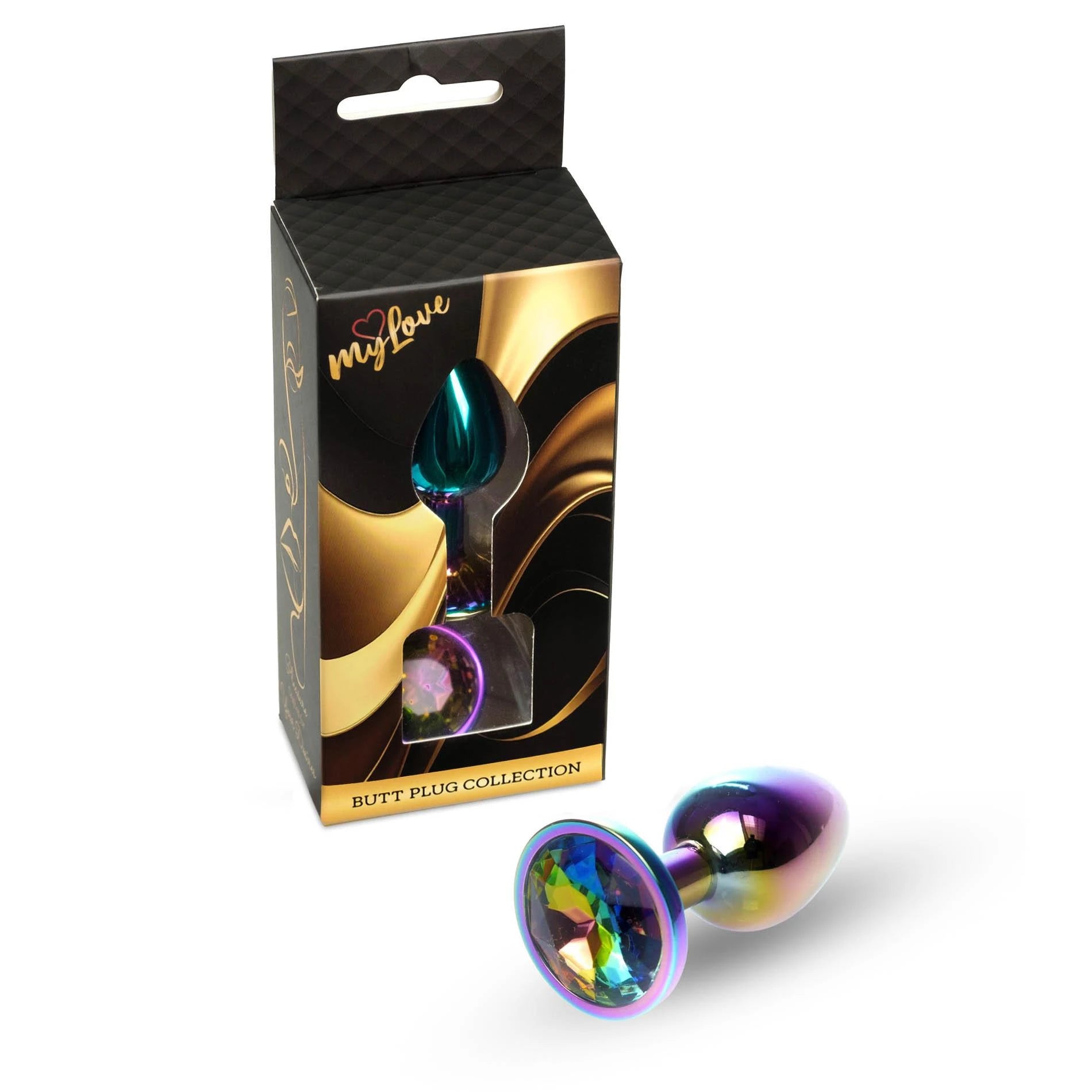 MyLove Toys - Bijoux Multicolores PLUG - Transparent