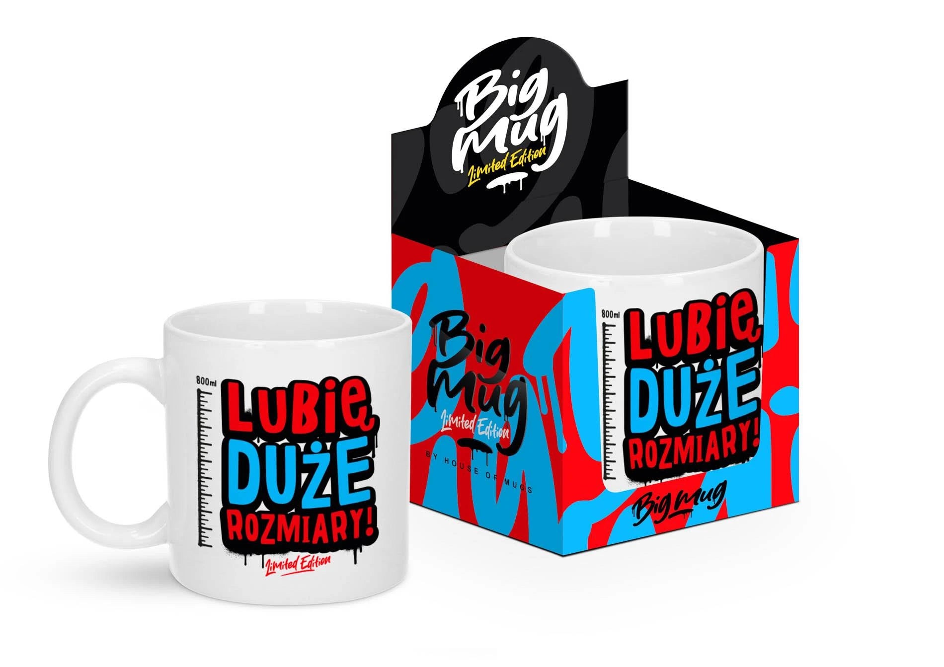 GRANDE TASSE - Tasse 800ml - J'aime les grandes tailles