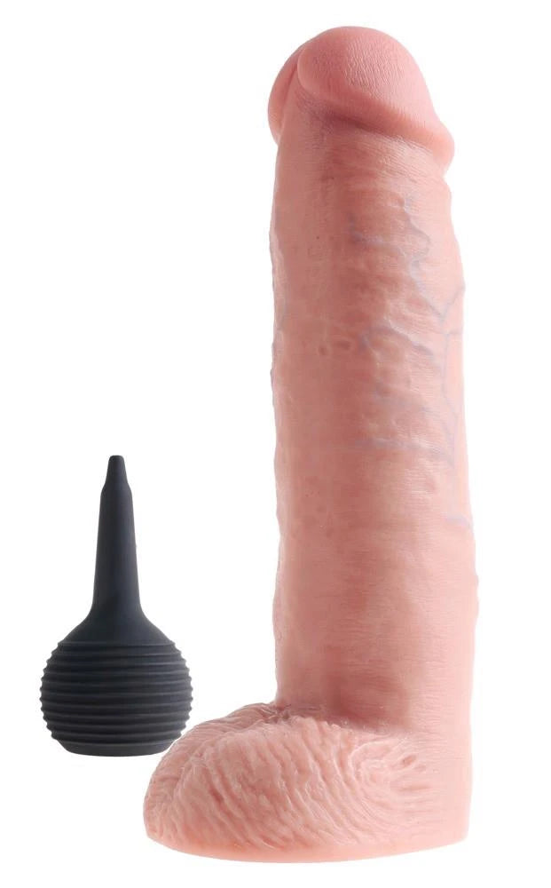 KC 10" Squirting Cock with Ball