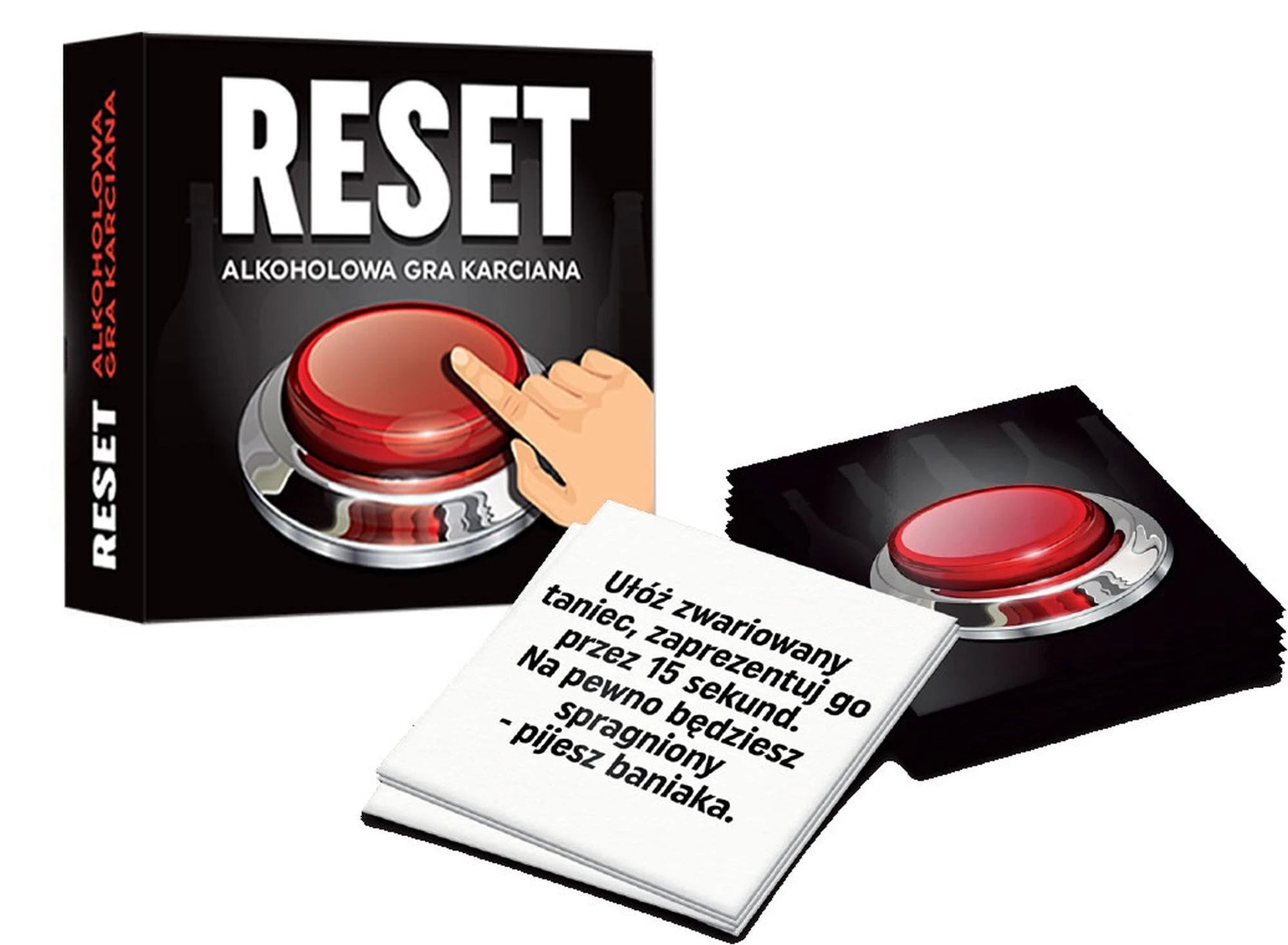 Gry-RESET - un jeu de cartes alcoolisé