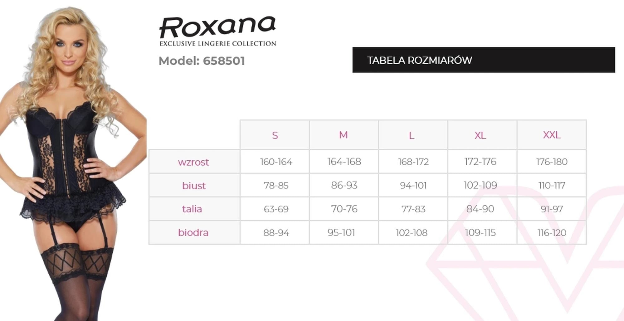 Corset et string 6585 M