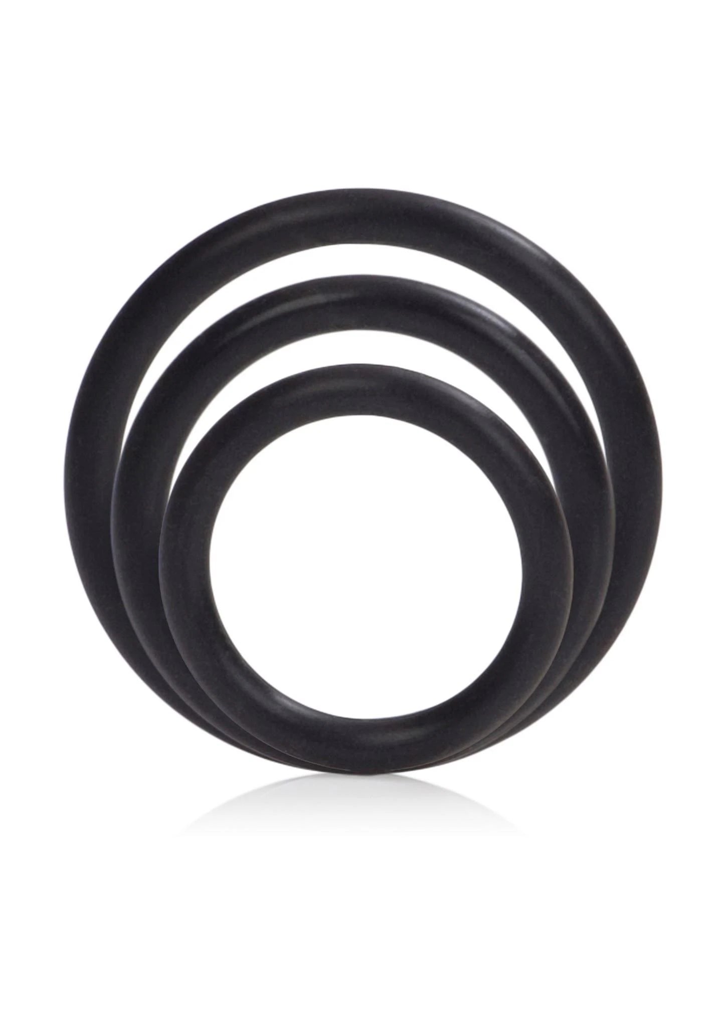 Bagues de maintien en silicone noires
