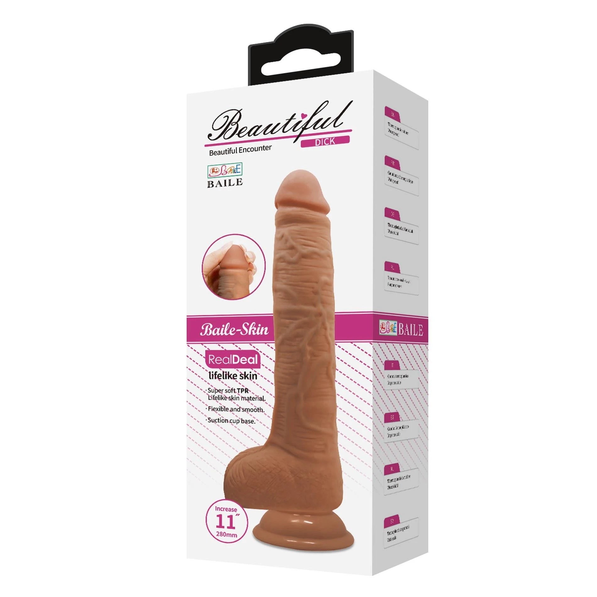 Beautiful Dick, Étanche, 28 cm