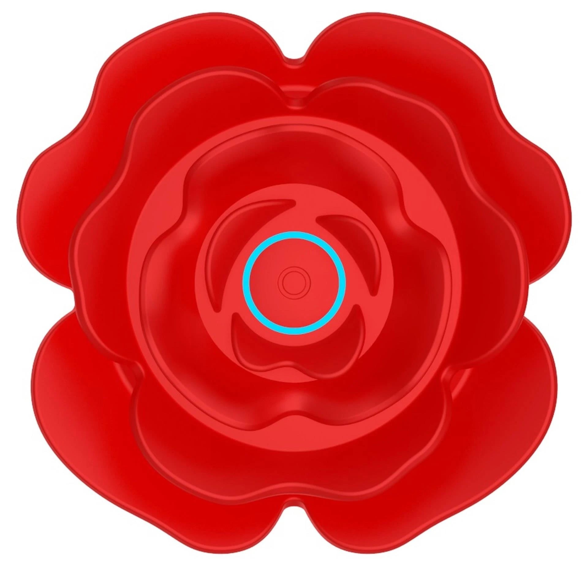 Rose bouchon anal rotatif