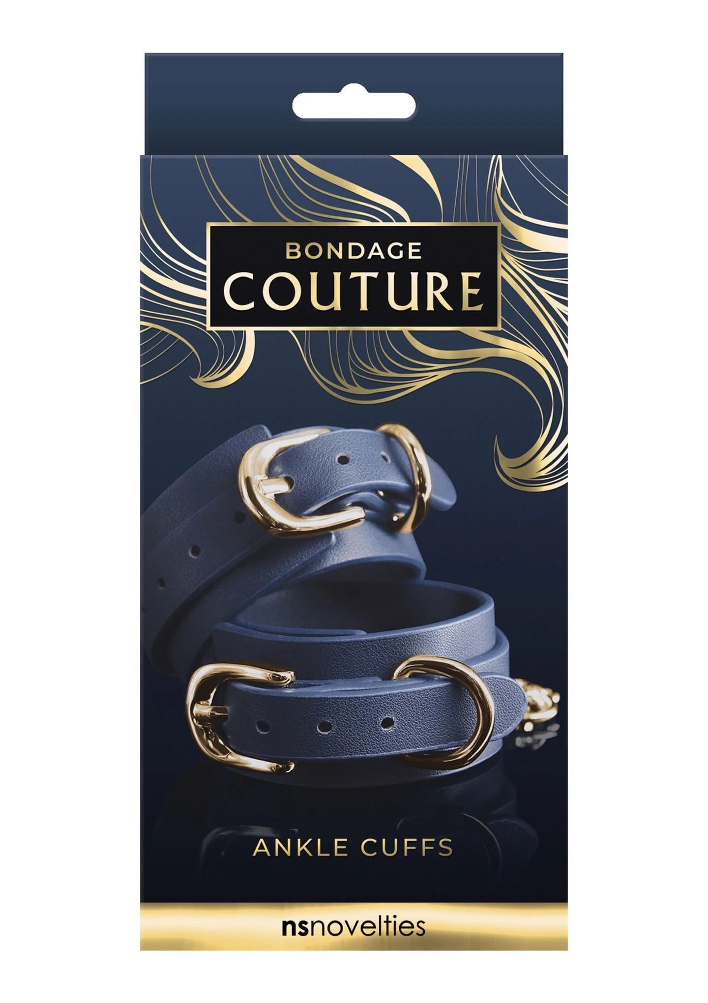 Bondage Couture Ankle Cuff Blue