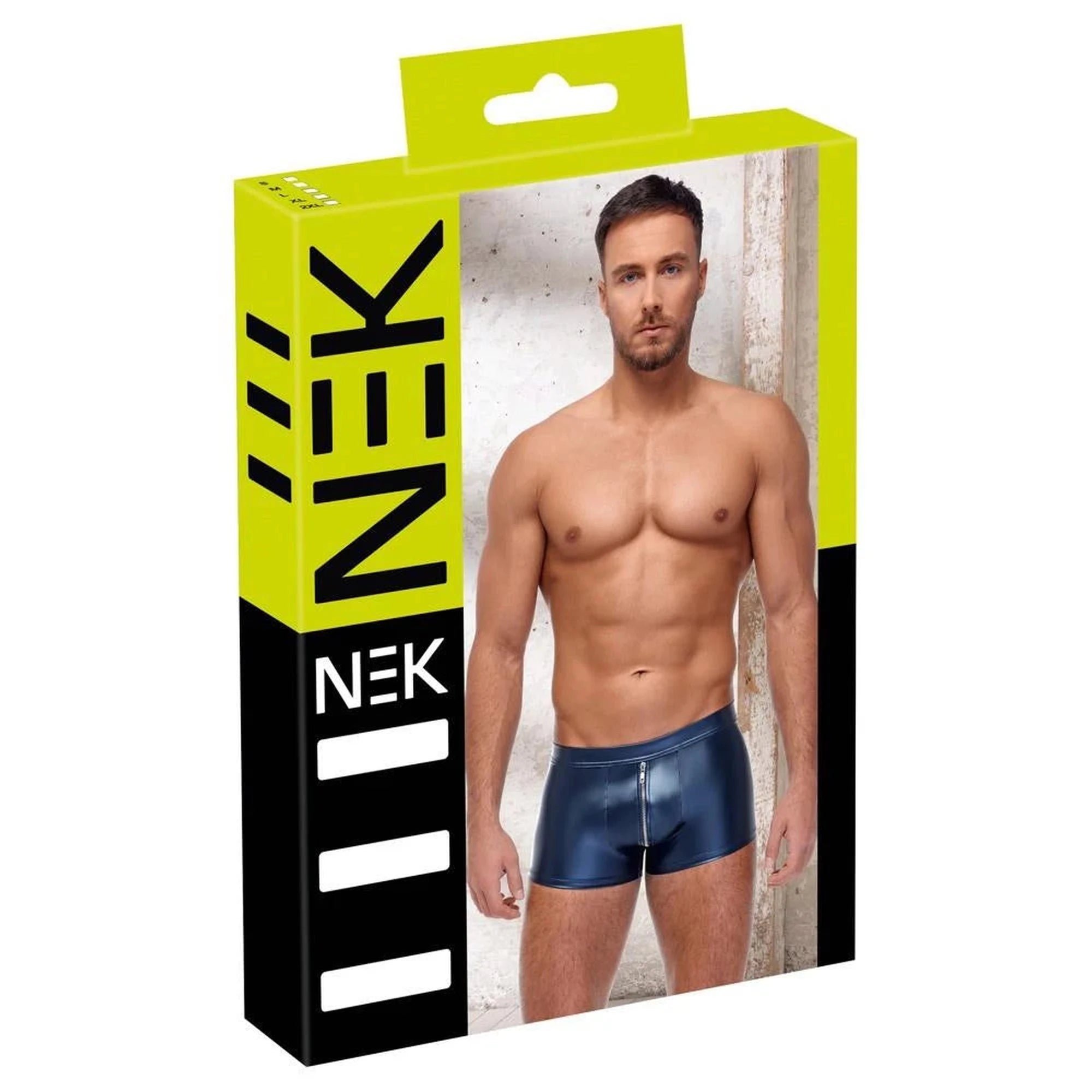 Caleçon court homme bleu S